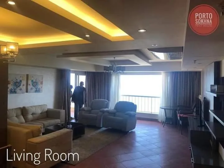 Amazing sea view Penthouse Apartment in Pyramids Porto El-Sokhna