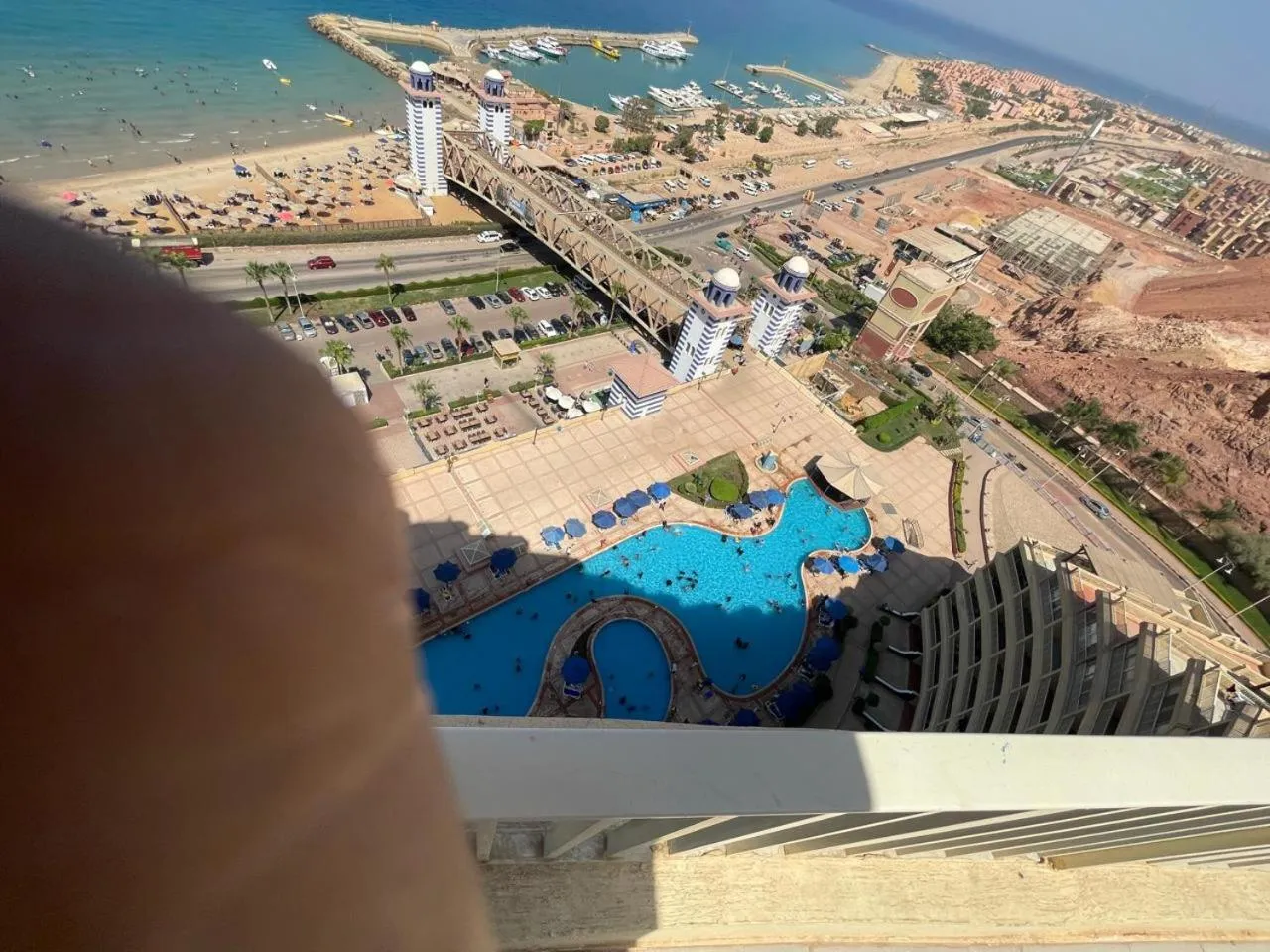 Amazing sea view Penthouse Apartment in Pyramids Porto El-Sokhna