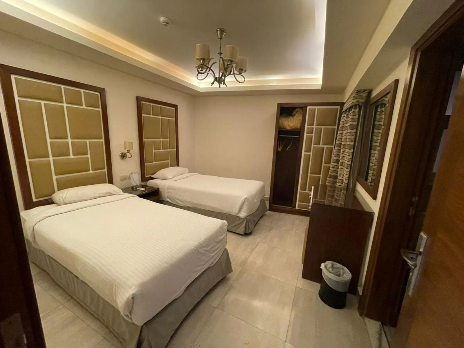 Bed in Amazing sea view Penthouse Apartment in Pyramids Porto El-Sokhna