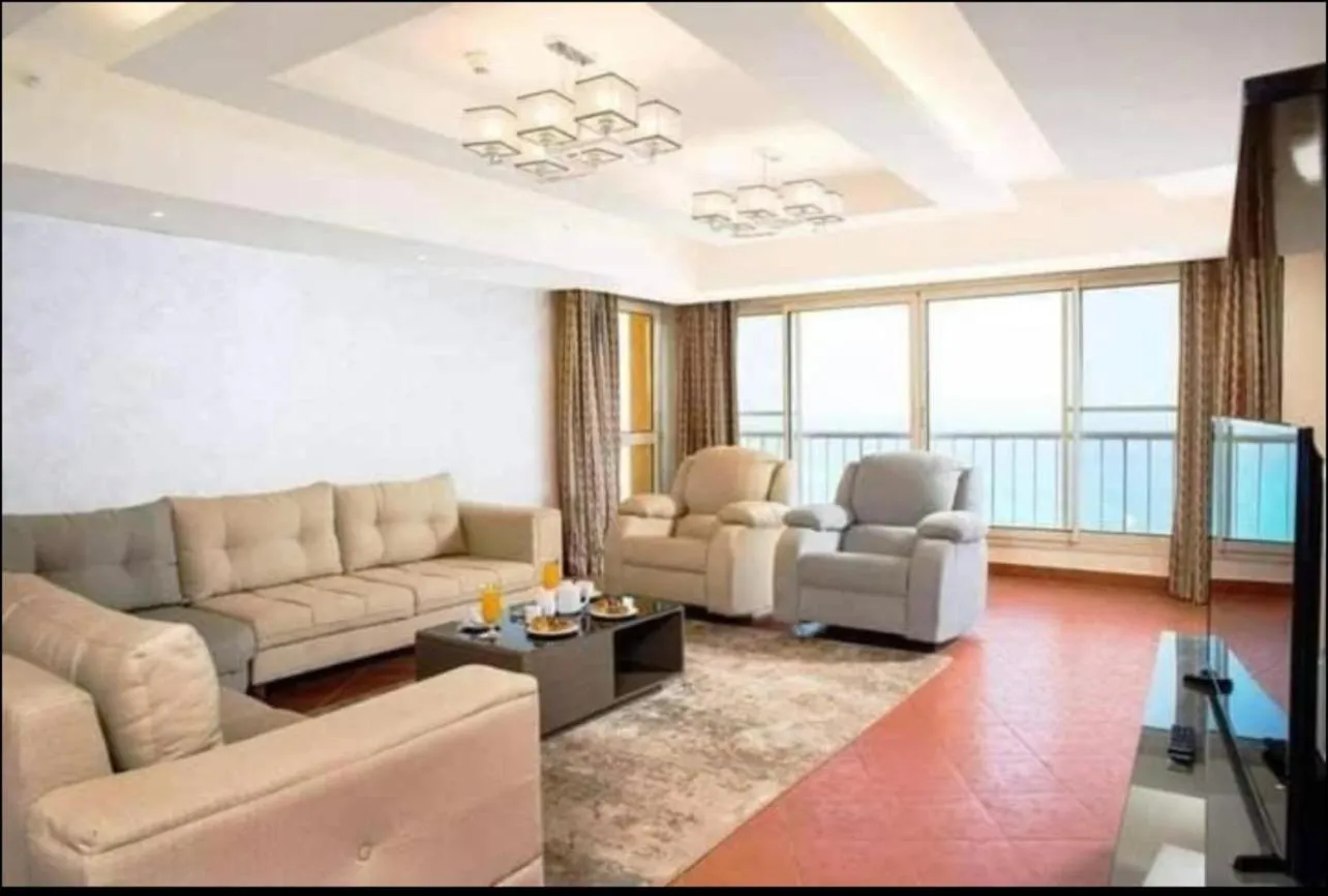 Amazing sea view Penthouse Apartment in Pyramids Porto El-Sokhna