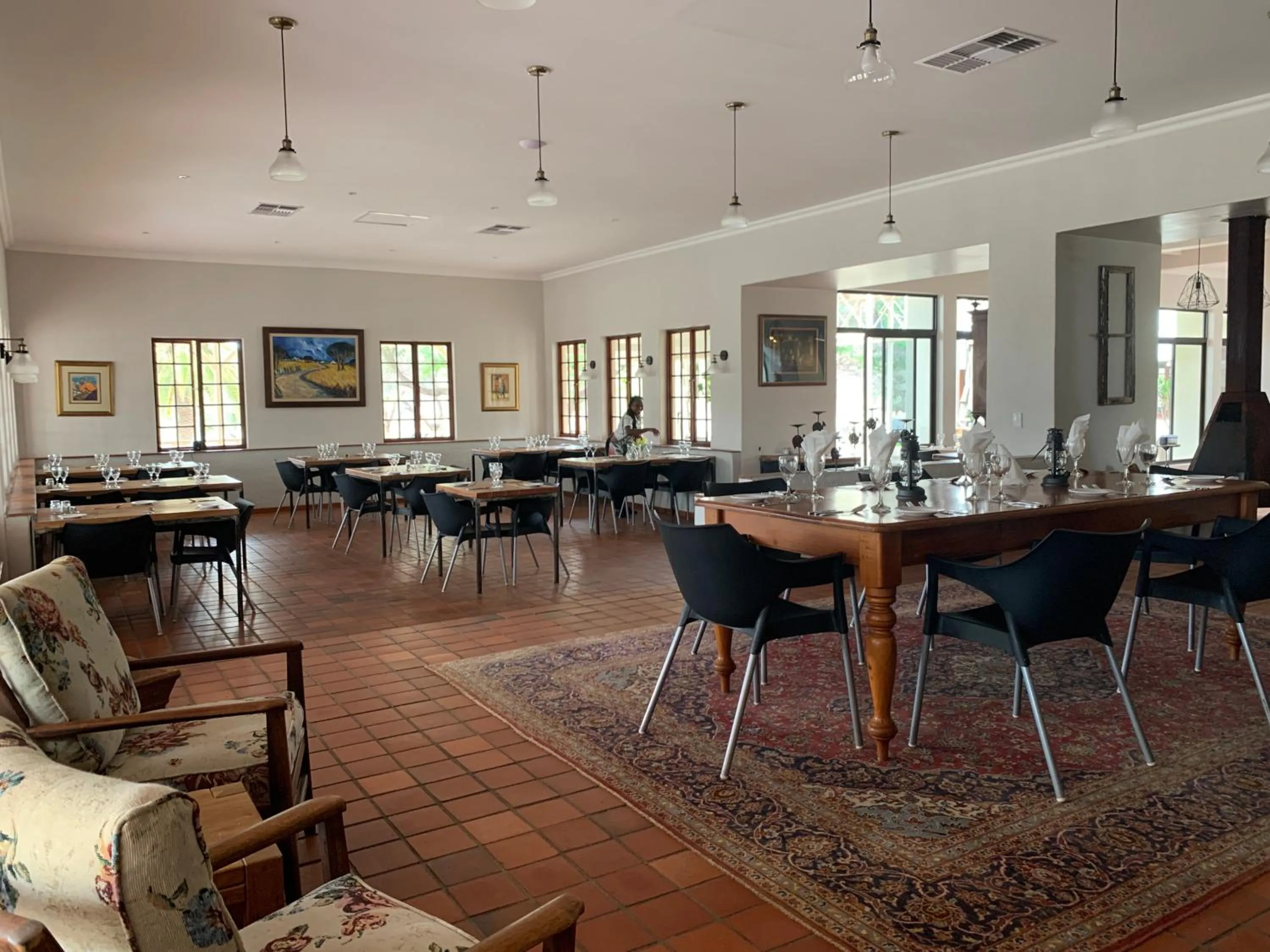Restaurant/places to eat in Otjibamba Lodge