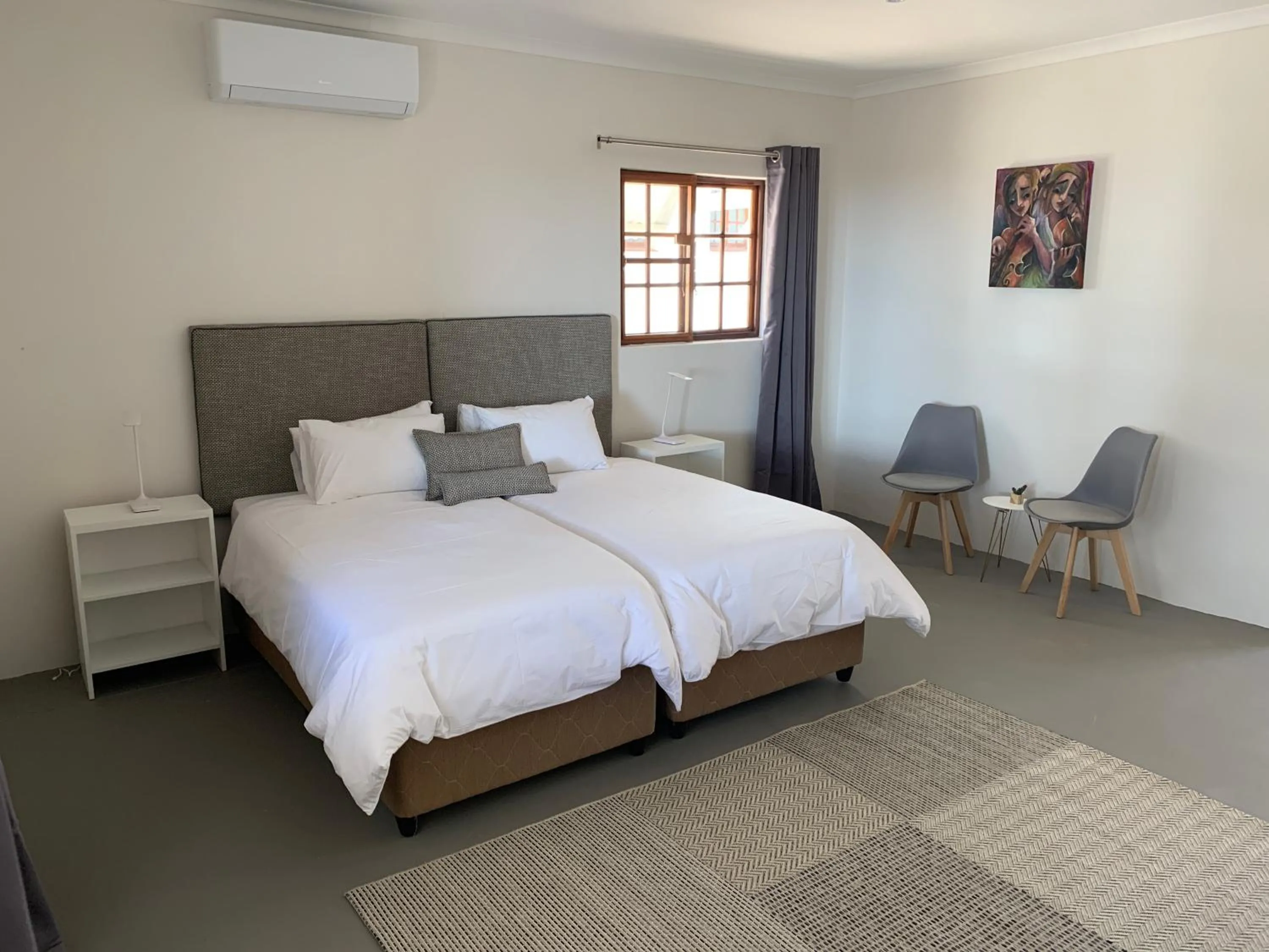 Bed in Otjibamba Lodge