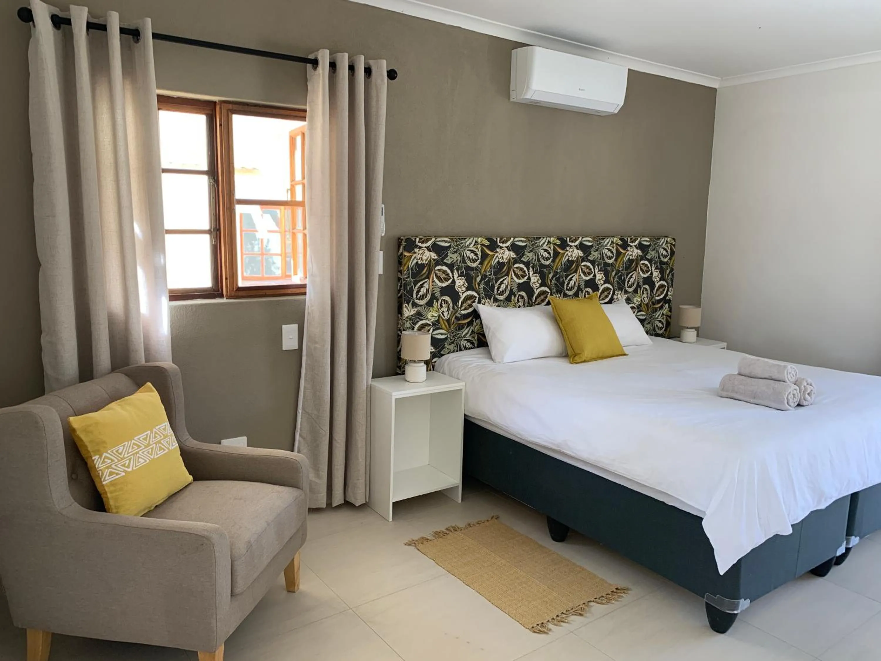 Bed in Otjibamba Lodge