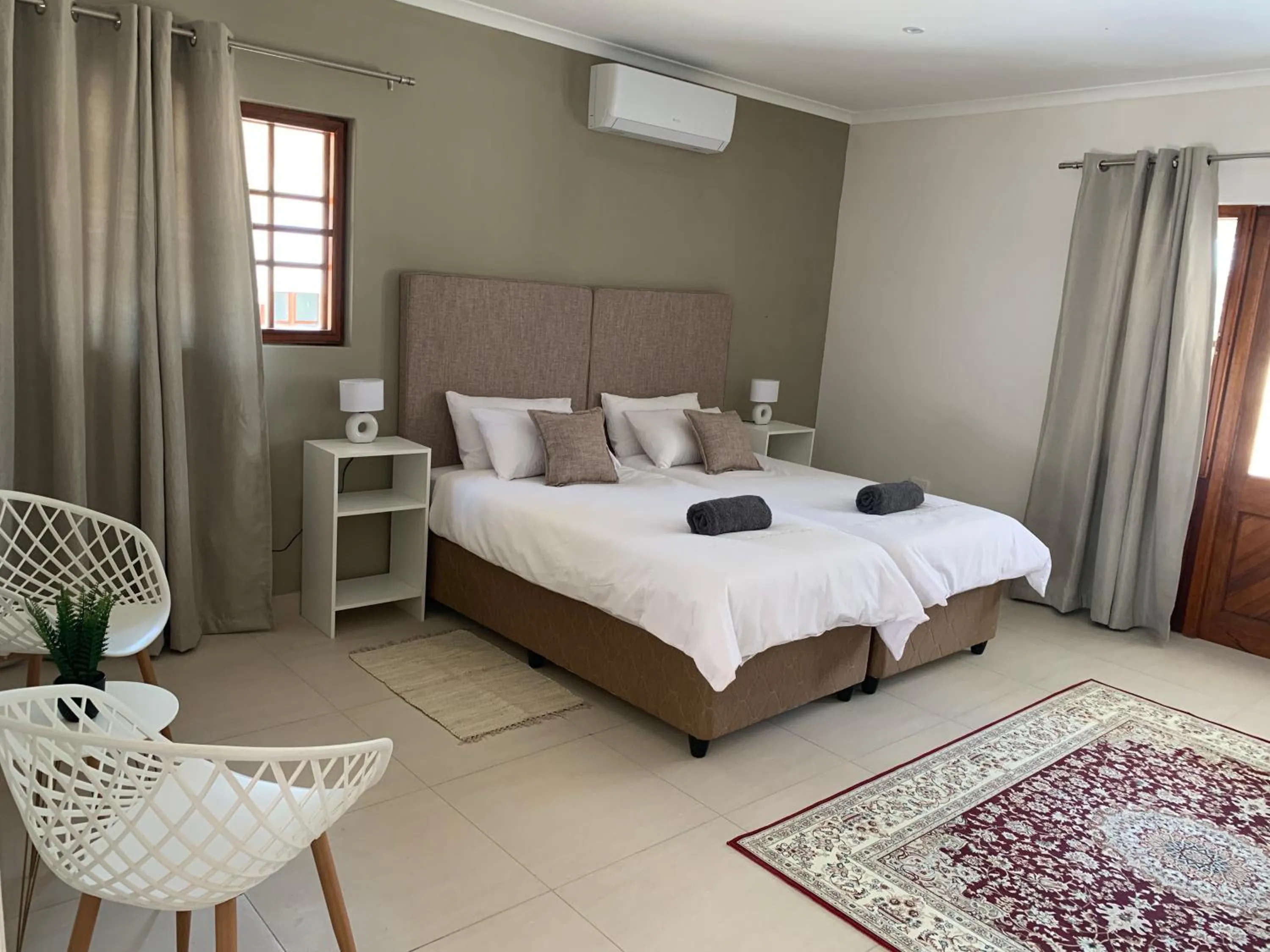 Bed in Otjibamba Lodge