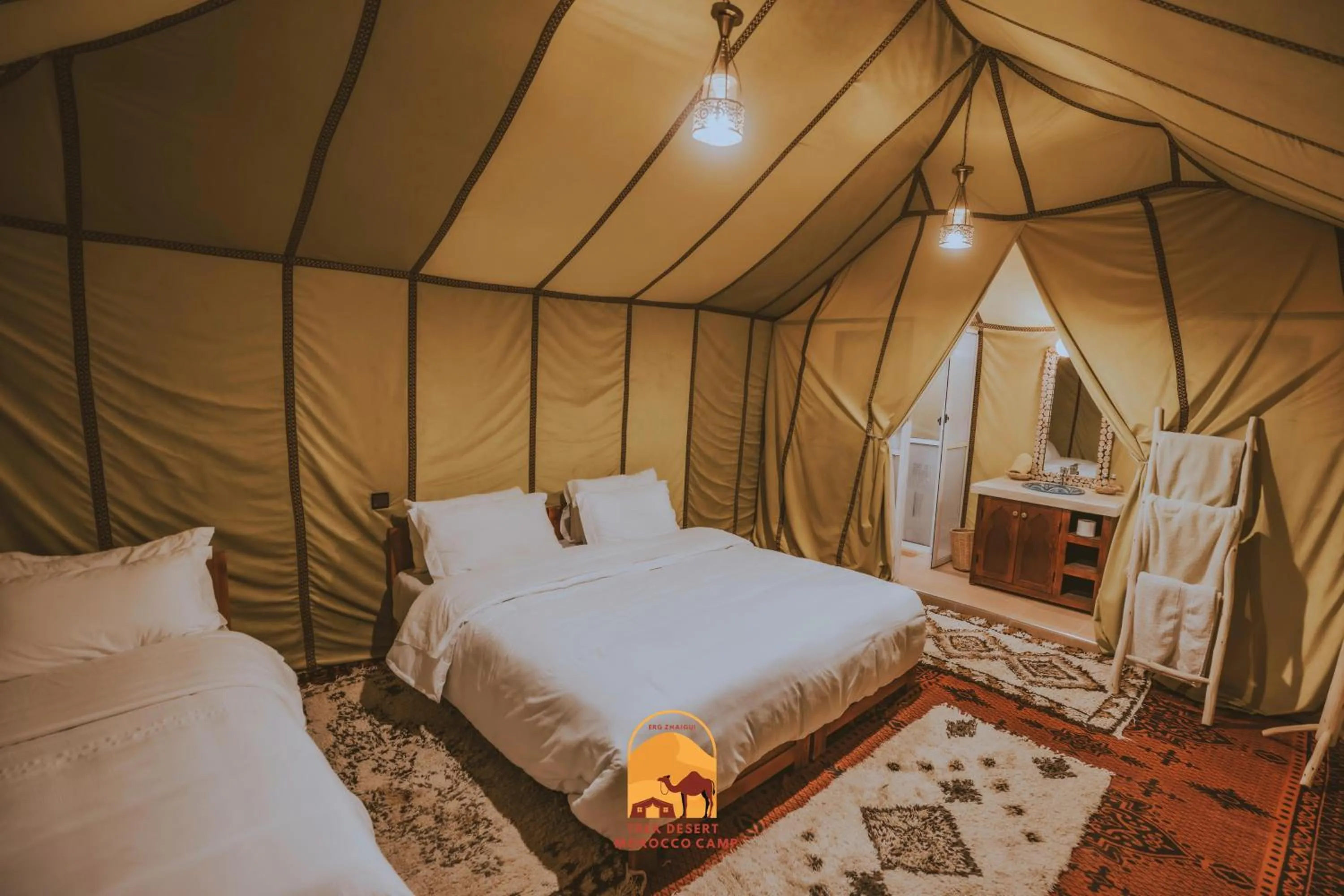 Bed in Trek desert Morocco Sarl