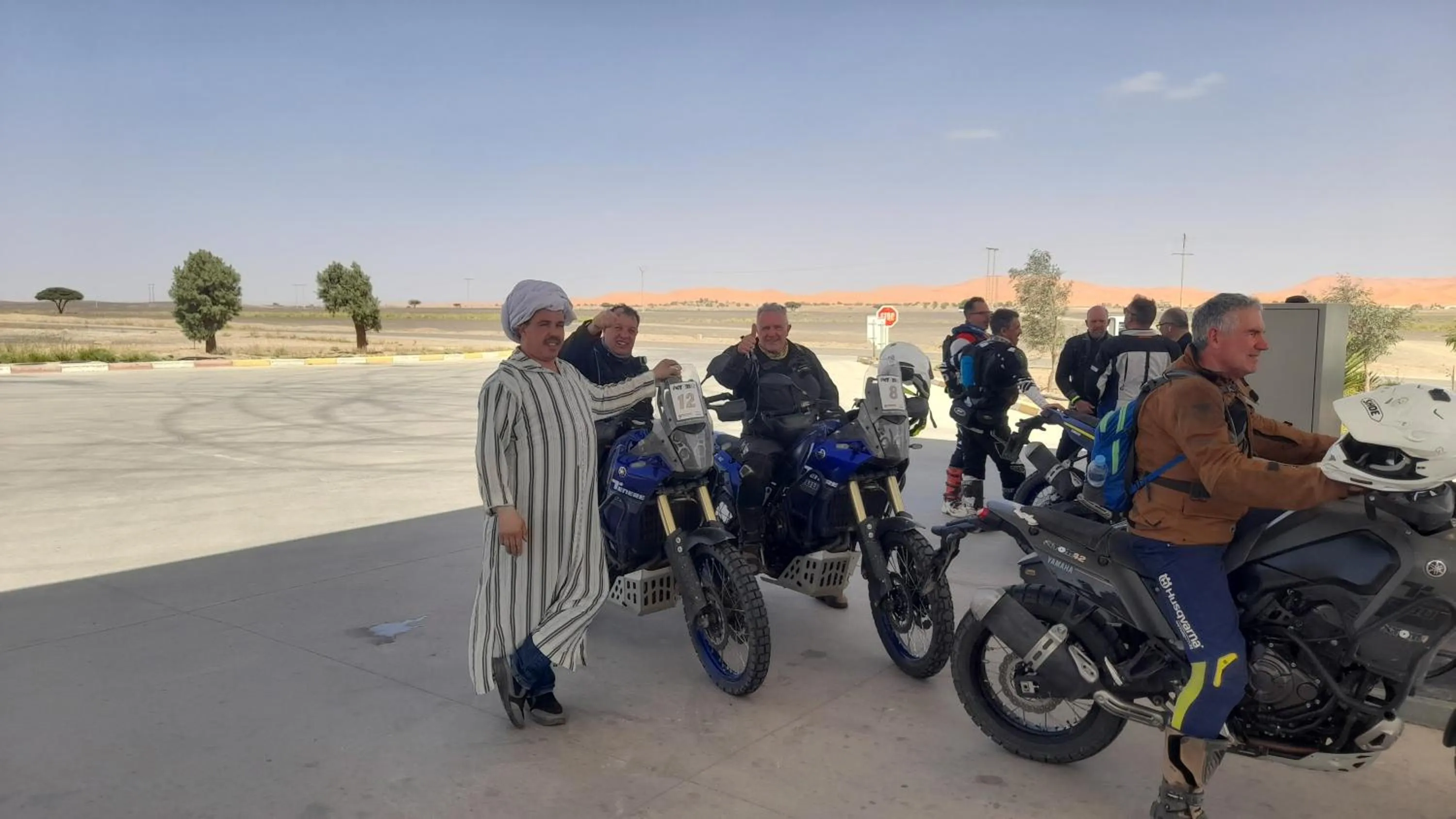People in Trek desert Morocco Sarl