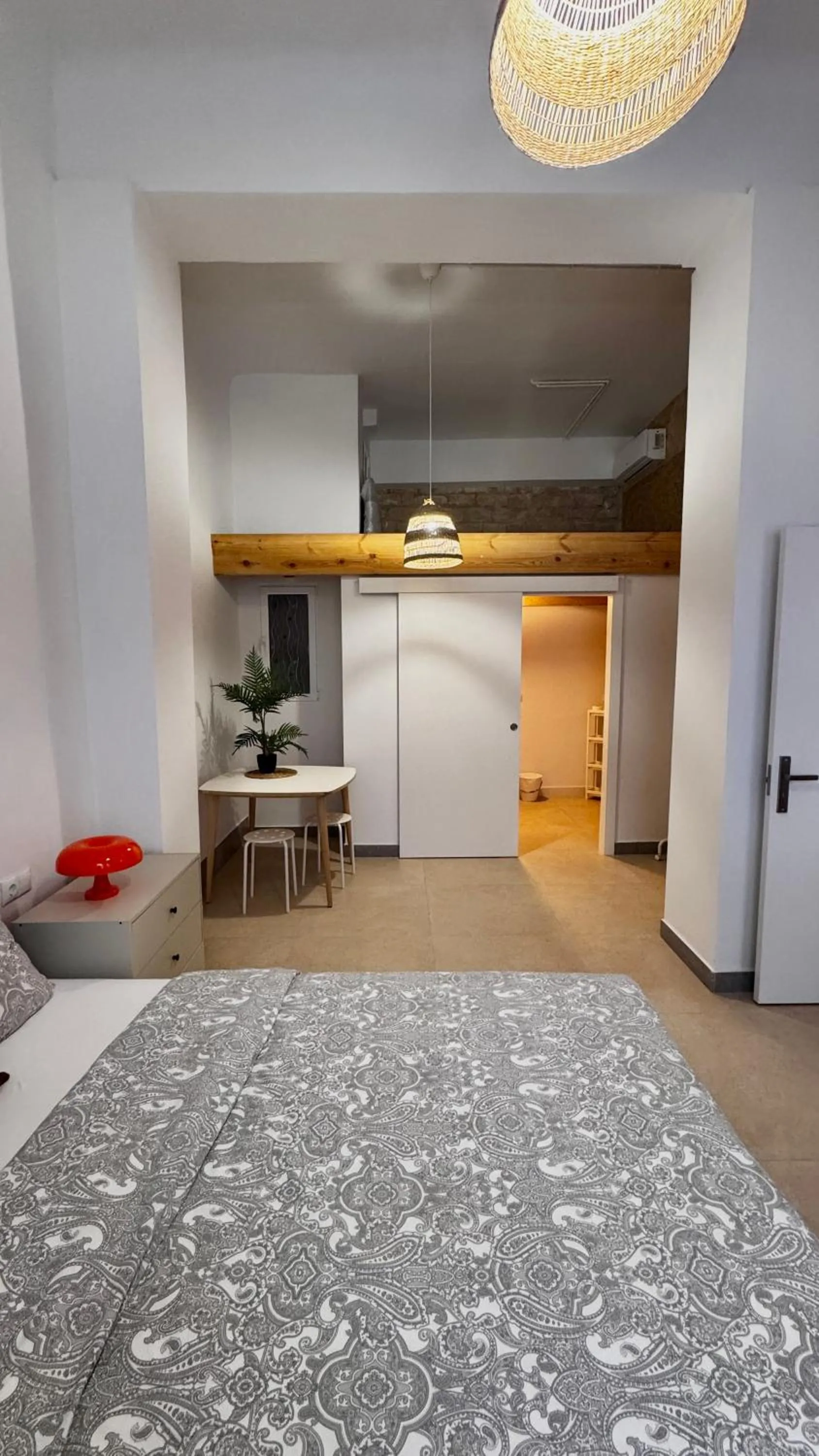 Photo of the whole room, Bed in Soho Boho Apartments - with sunny rooftop terrace and fiber optic internet