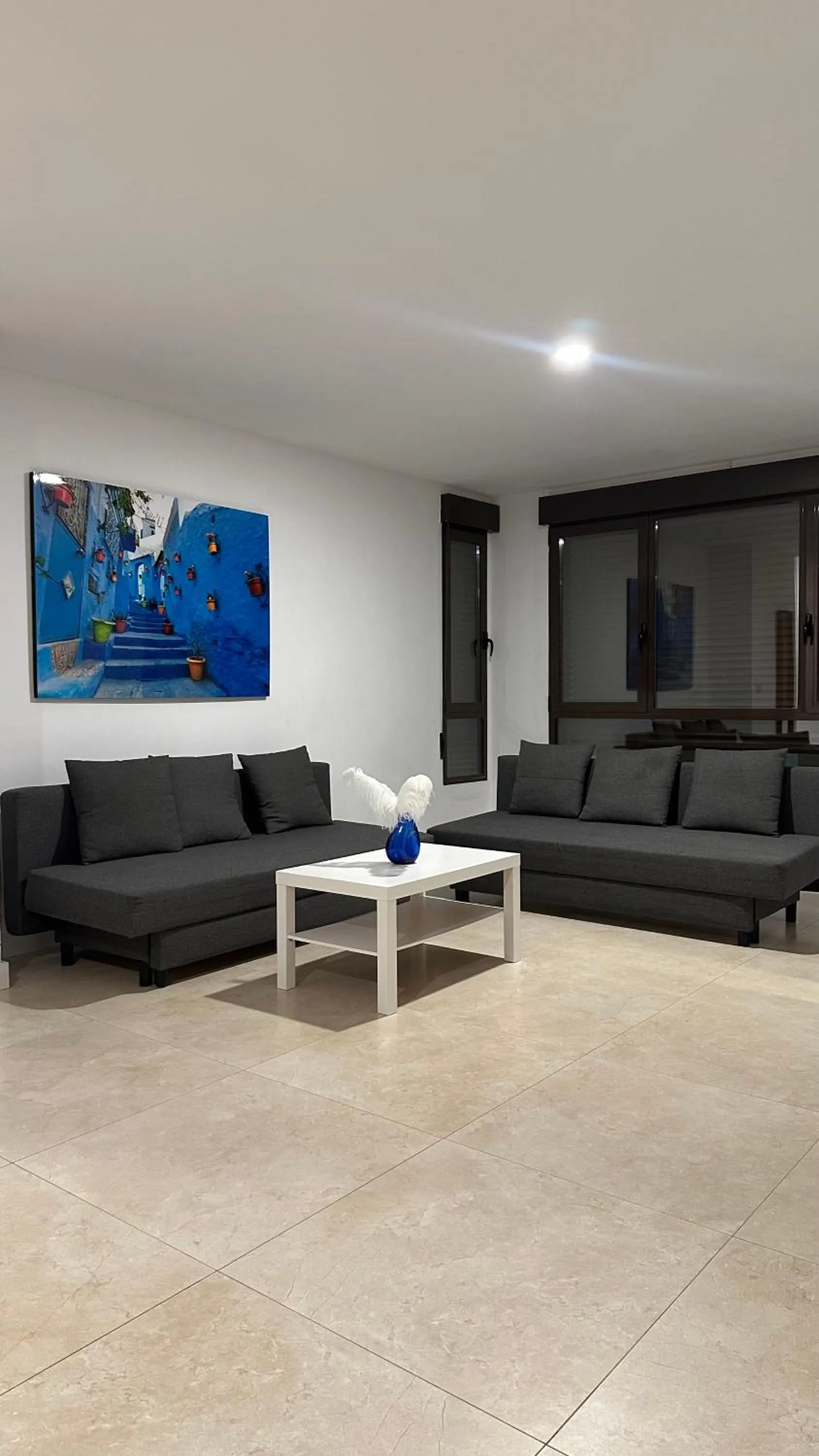 Living room in Soho Boho Apartments - with sunny rooftop terrace and fiber optic internet