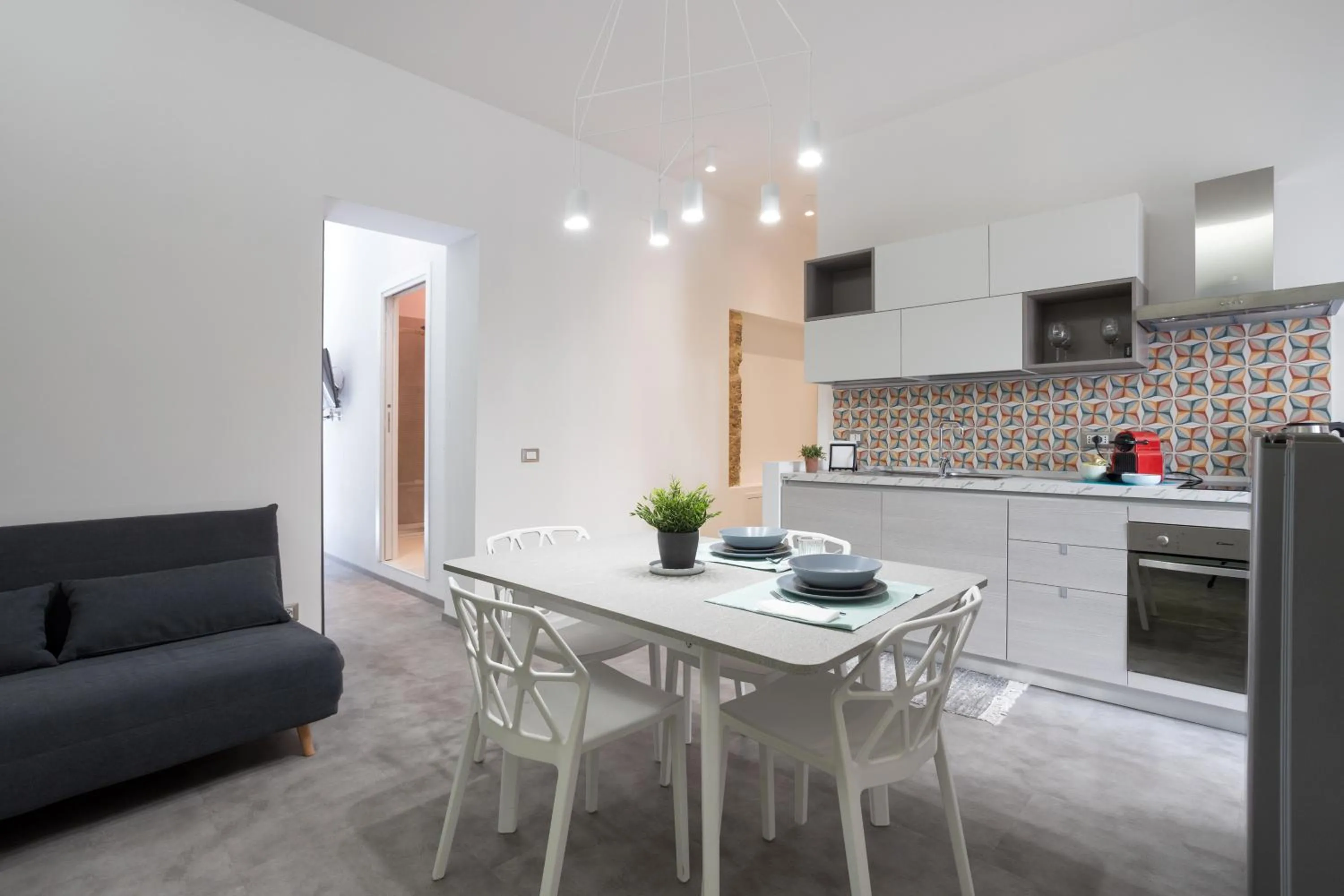 Kitchen or kitchenette in Mag 179 Bed & Spa