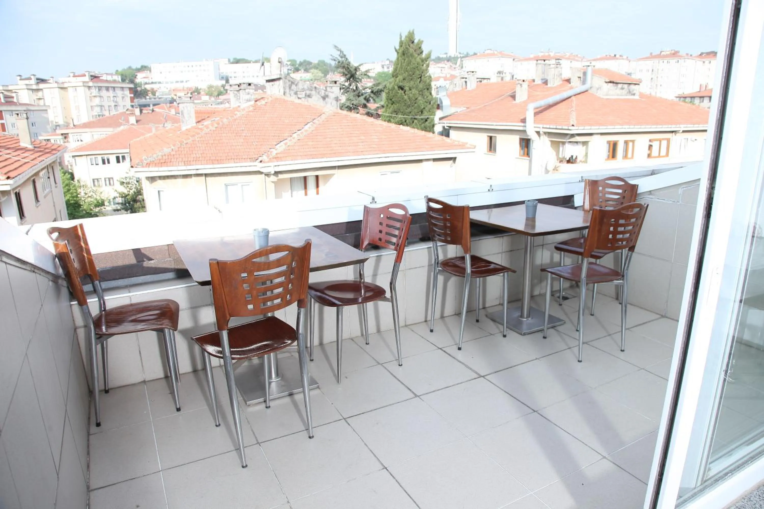Balcony/Terrace in Çamlıca Tower Hotel