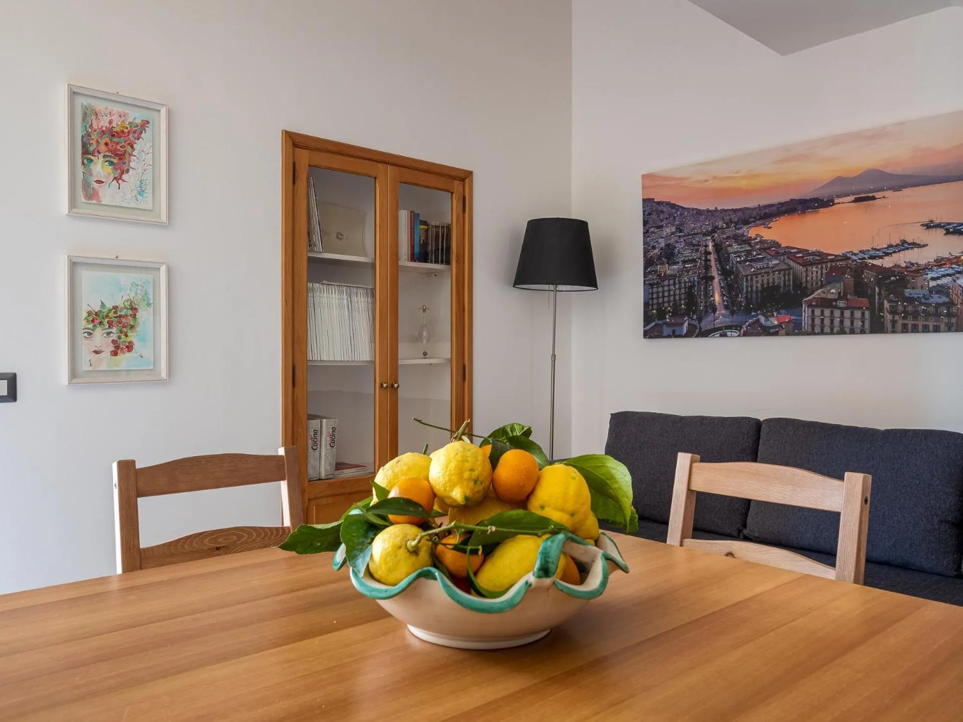 Dining area in La Perla di Chicca
