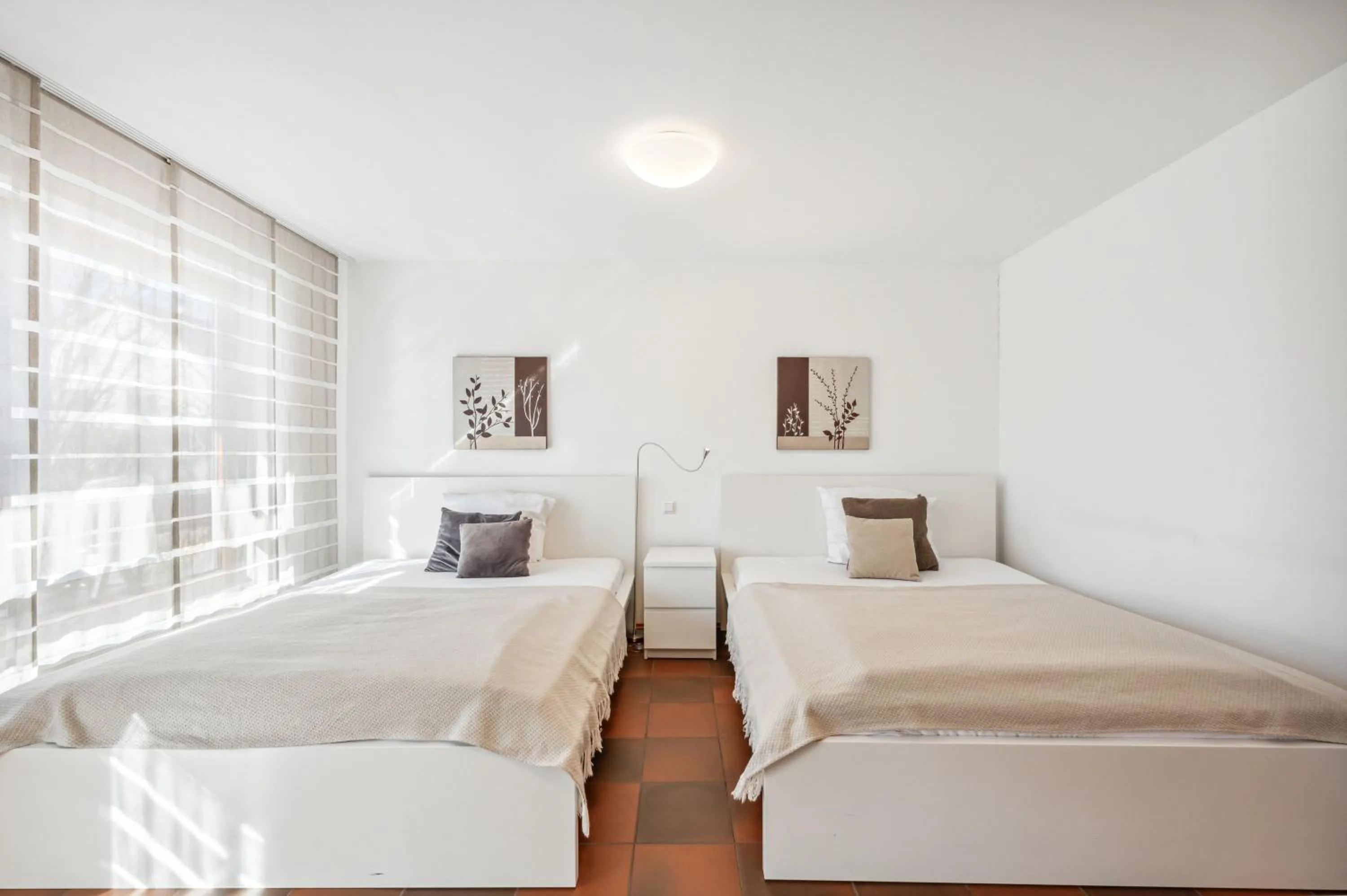 Photo of the whole room, Bed in Gästehaus Hartwig