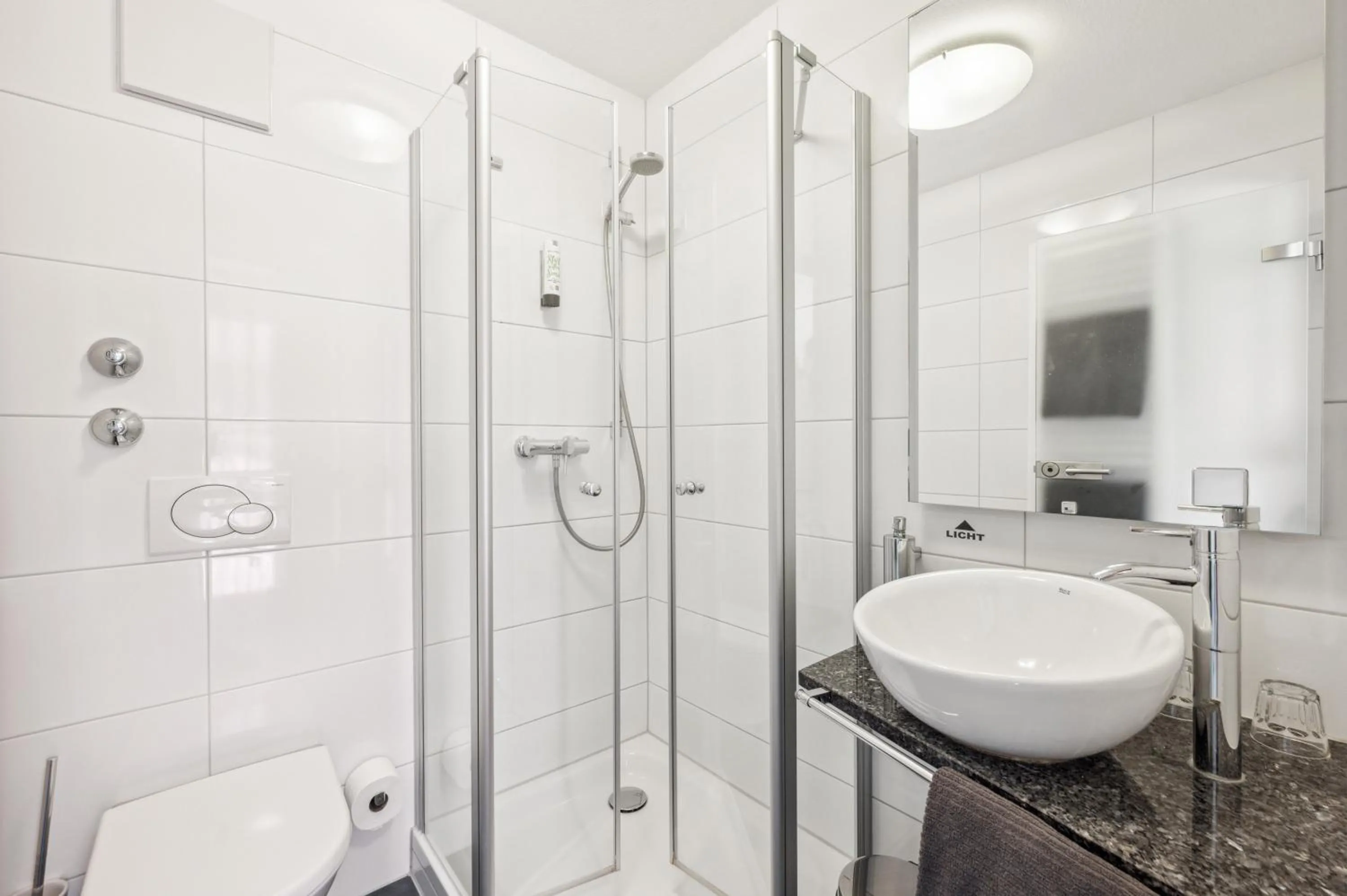 Bathroom in Gästehaus Hartwig