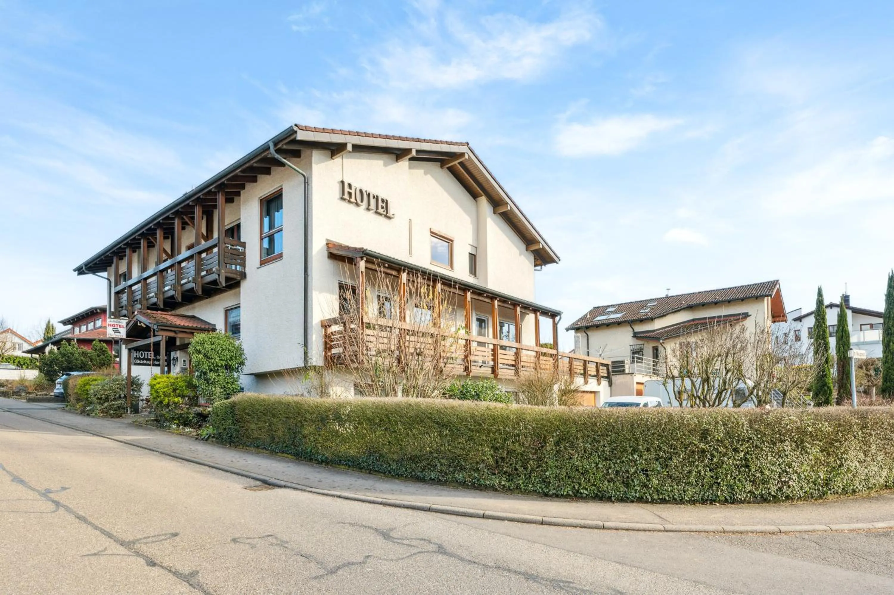 Property building in Gästehaus Hartwig
