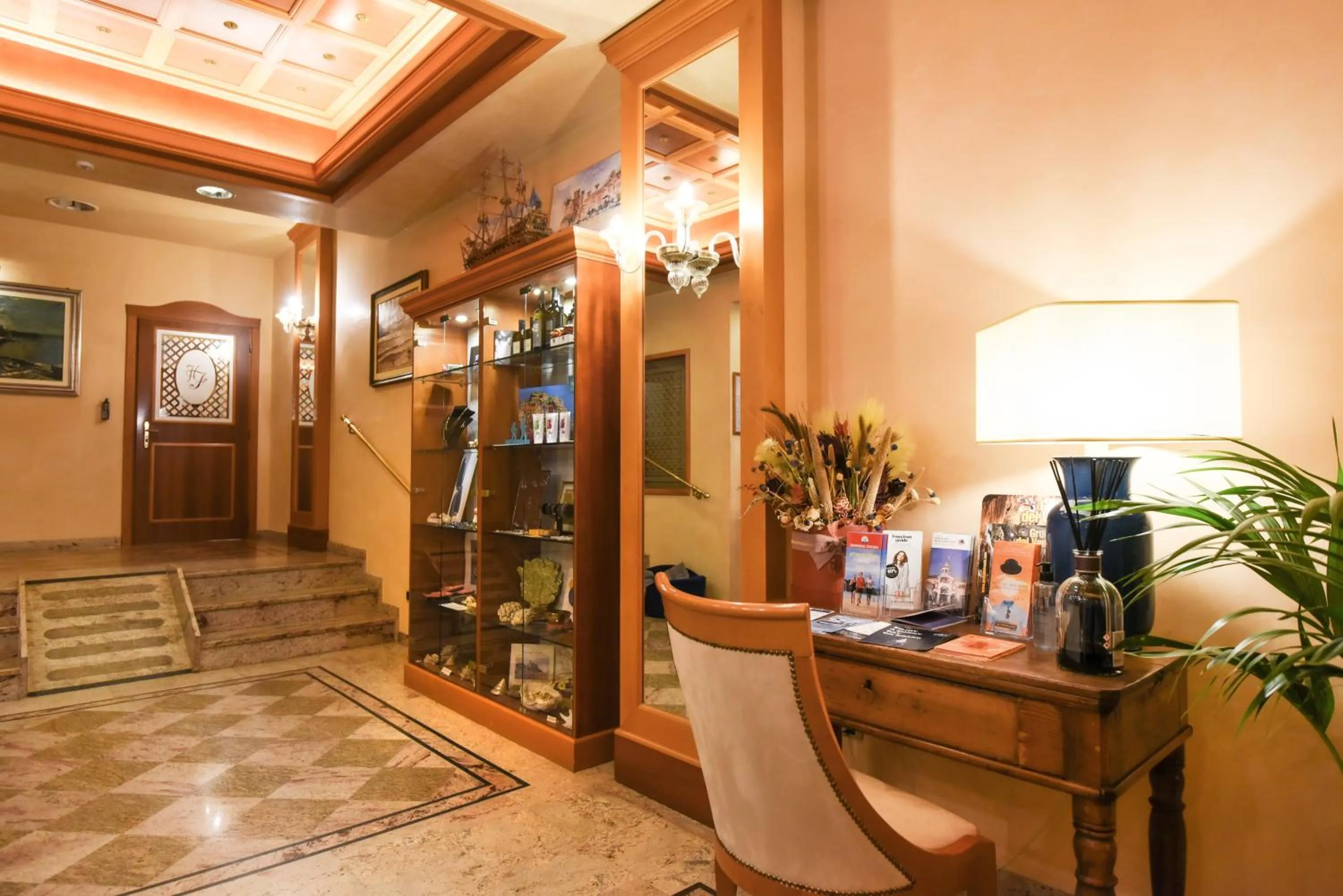Lobby or reception in Hotel Florida Lerici