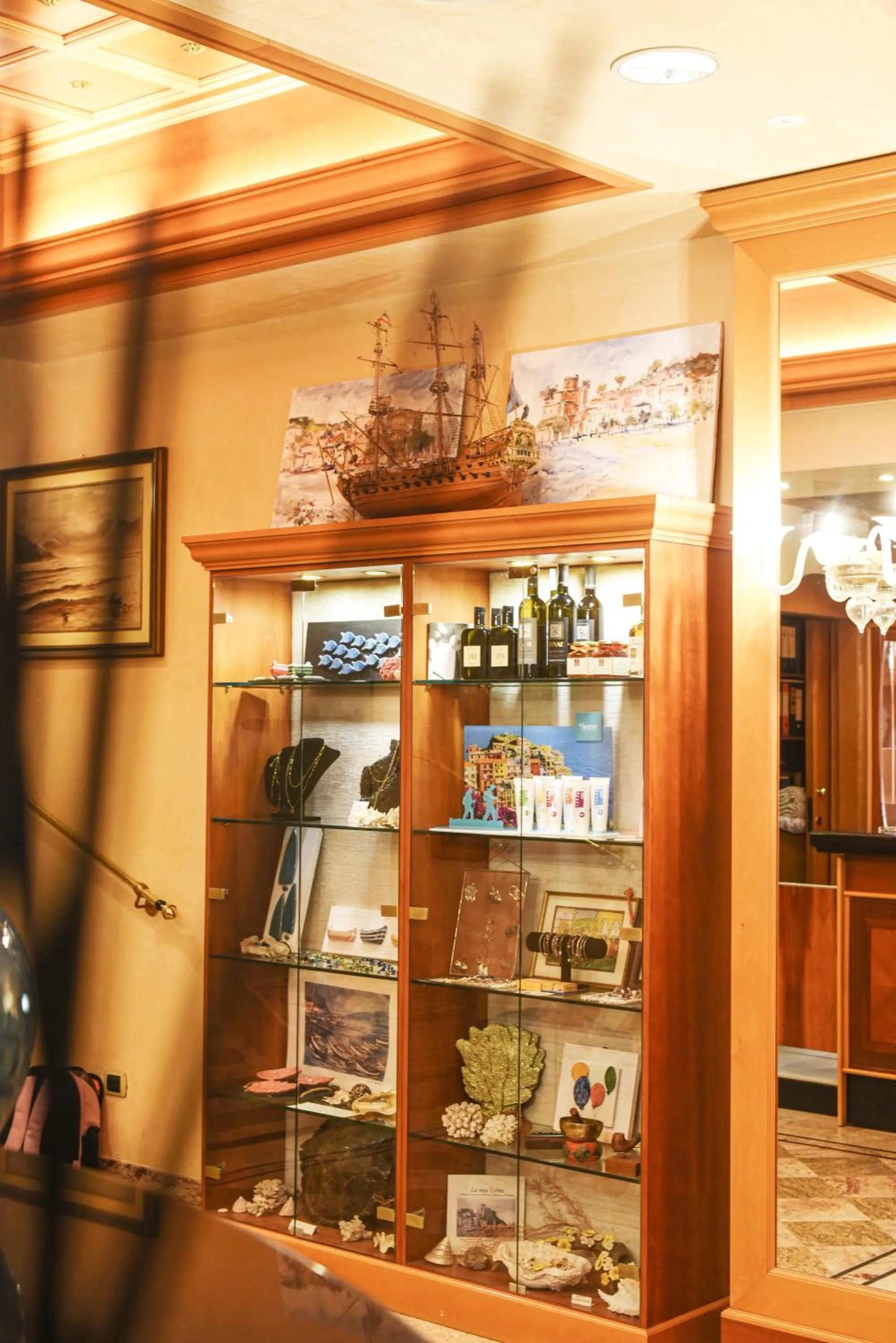 Lobby or reception in Hotel Florida Lerici