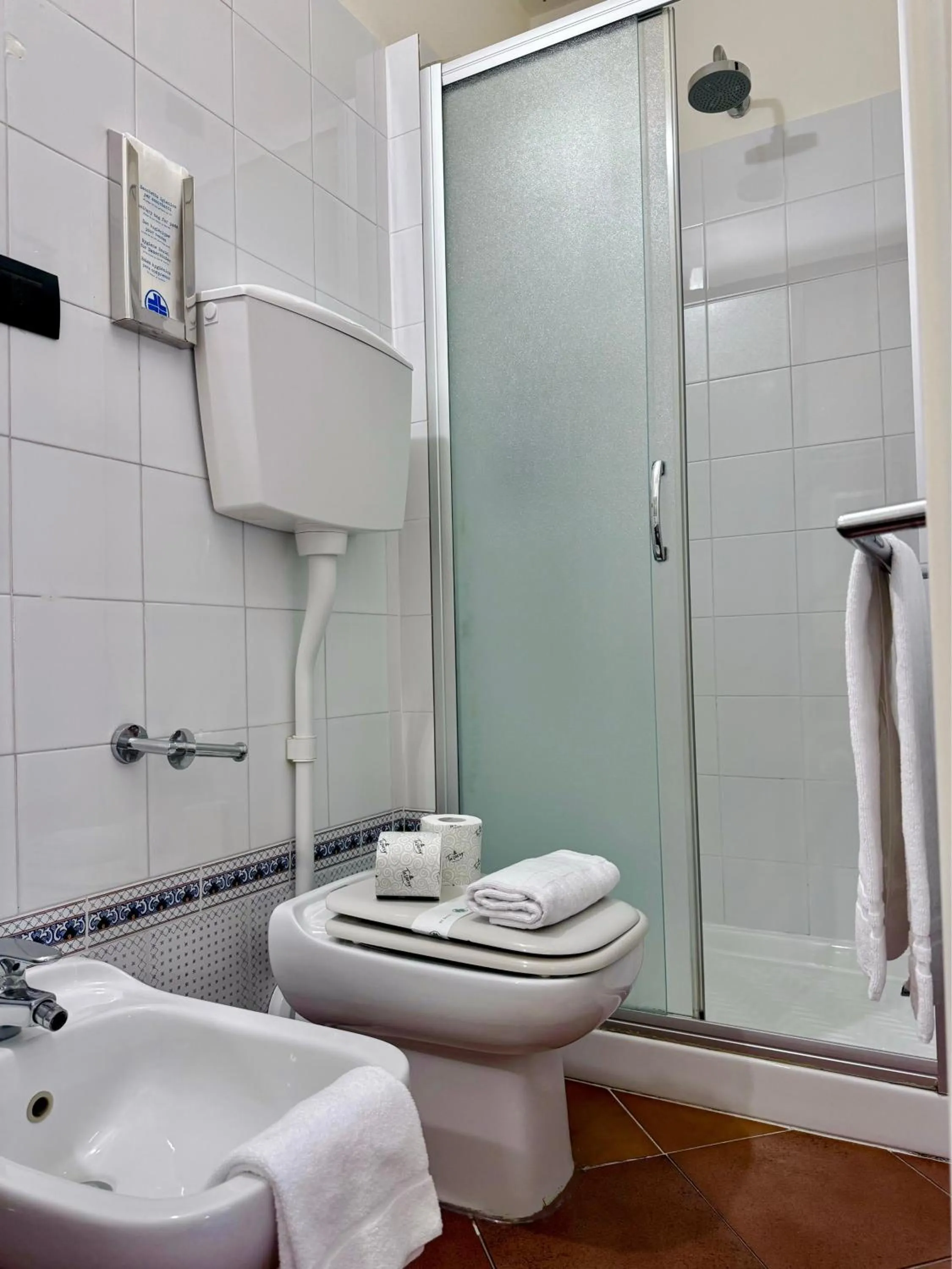 Shower in Hotel Relais Il Cestello