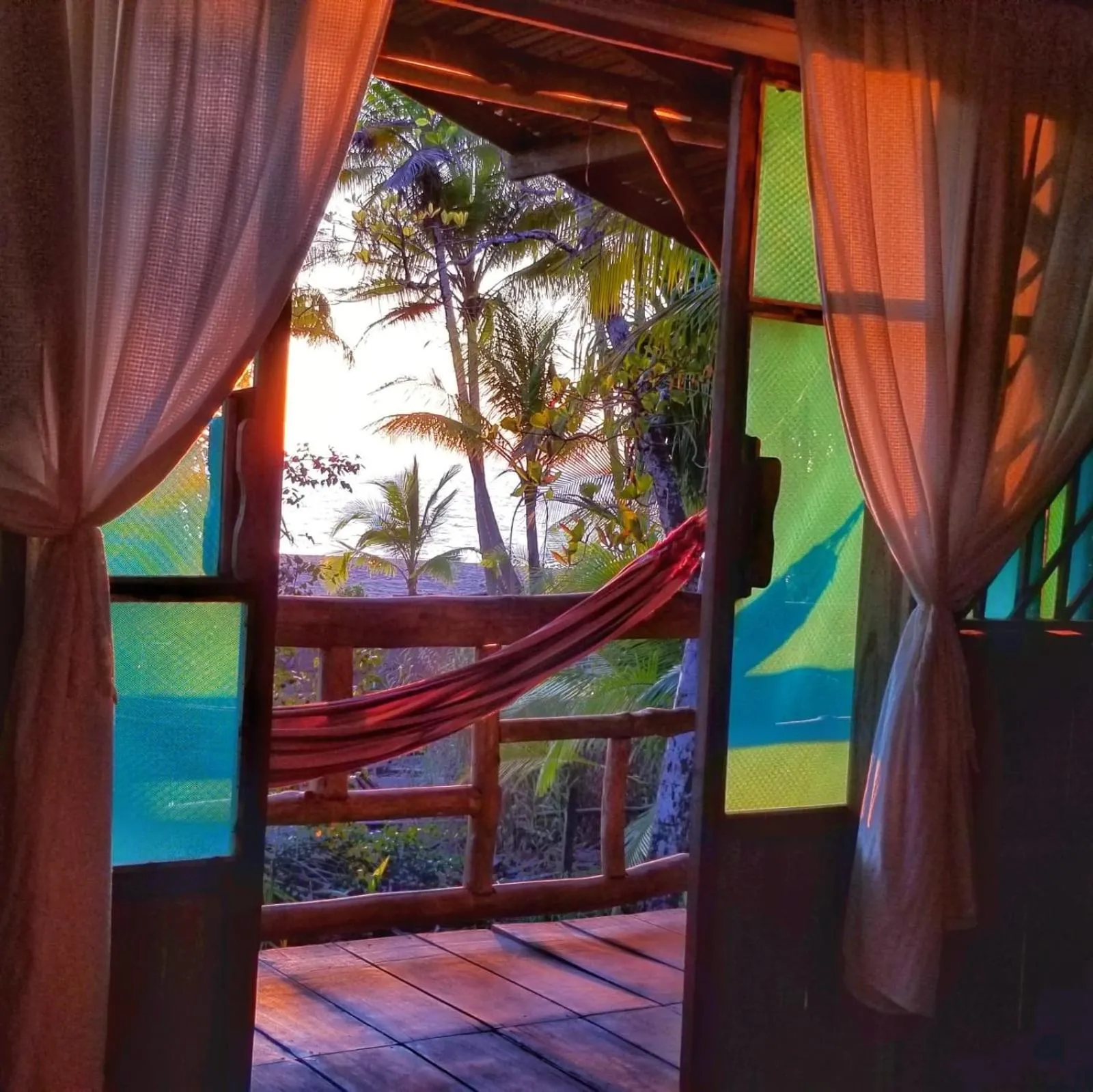 Balcony/Terrace in Ocean Forest Ecolodge