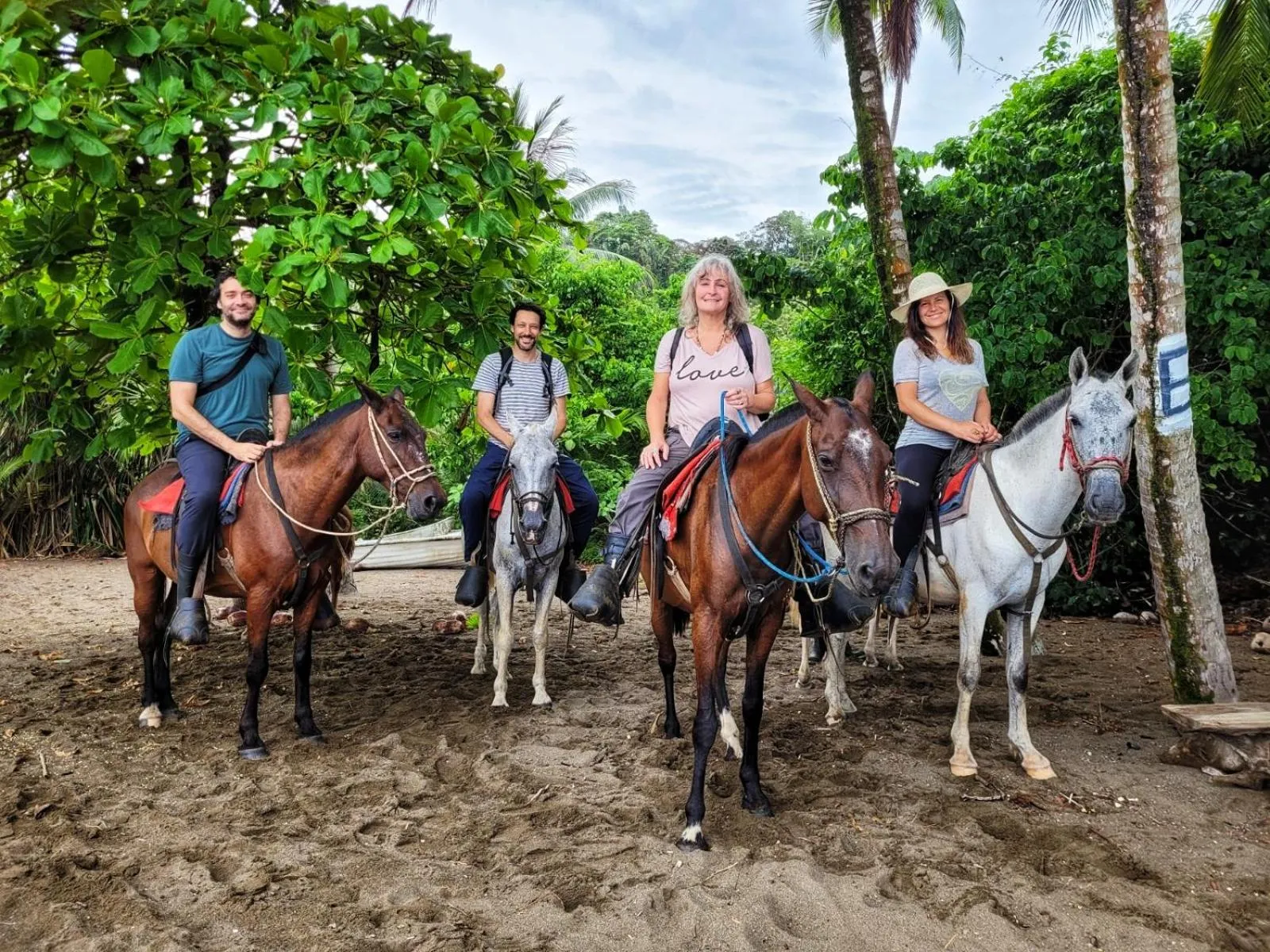 Horse-riding in Ocean Forest Ecolodge