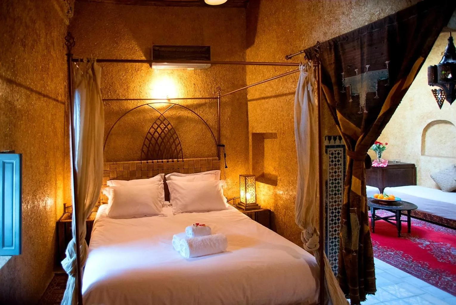 Bed in Riad Safir