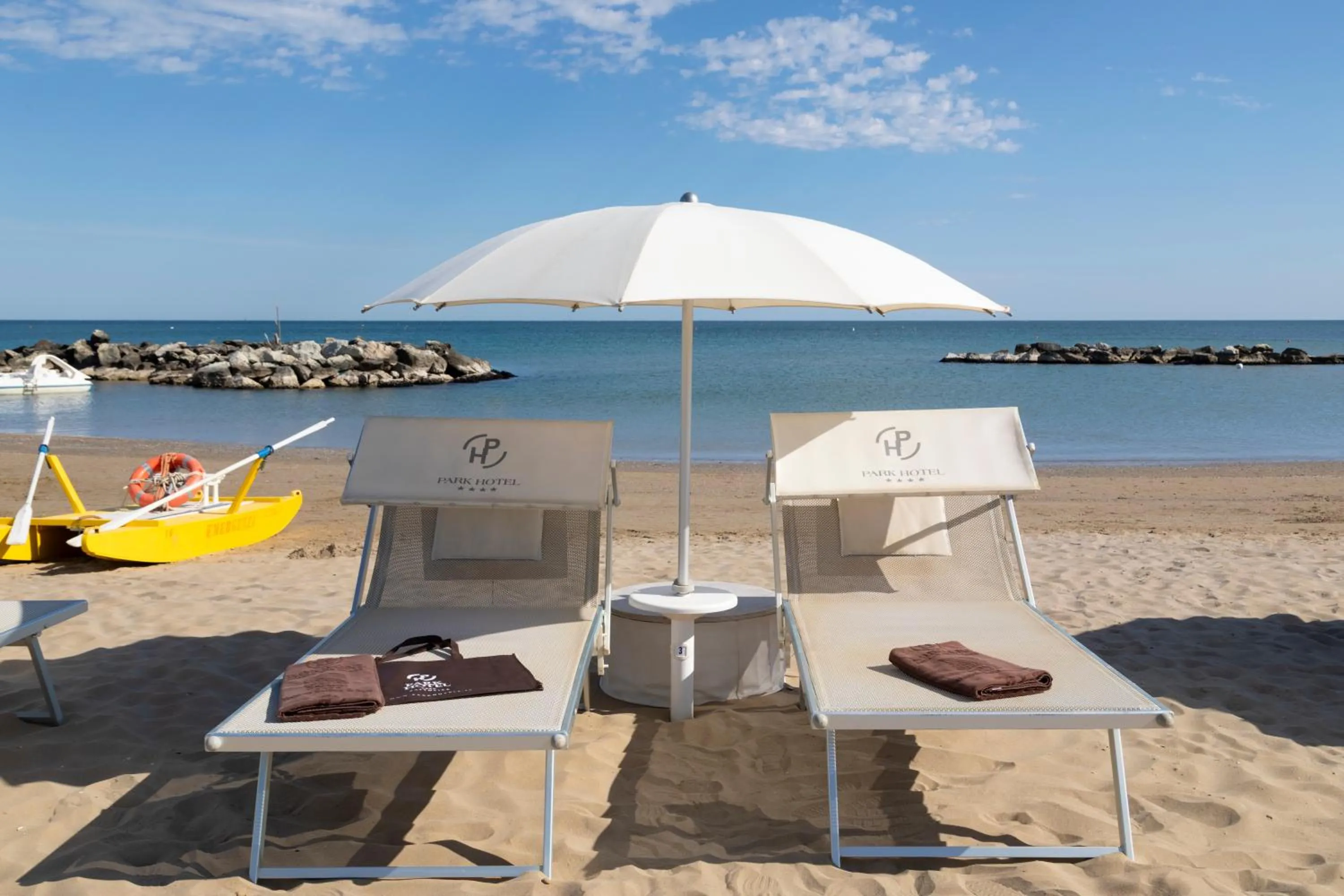 Beach in Park Hotel Cattolica & Restaurant