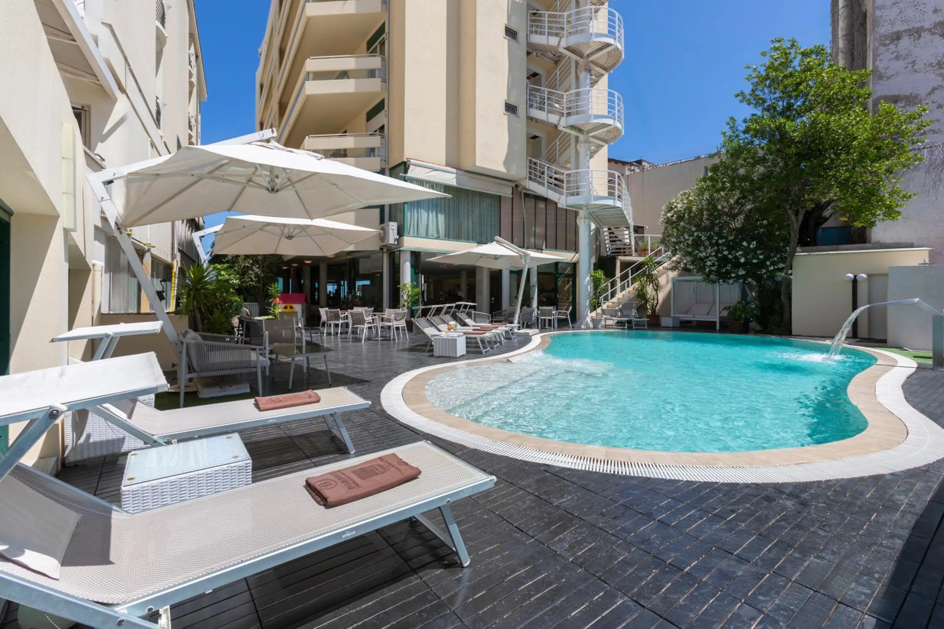 Swimming pool in Park Hotel Cattolica & Restaurant