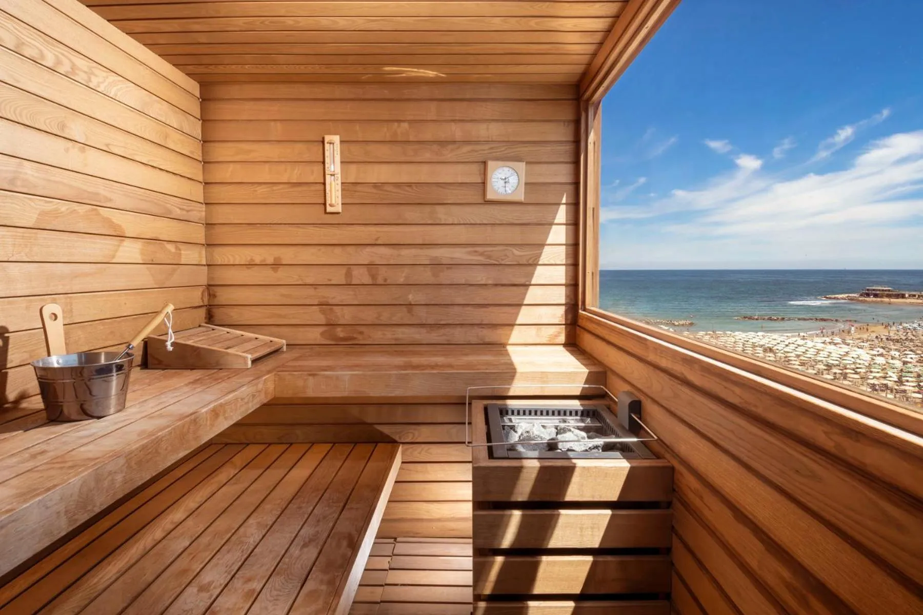Sauna in Park Hotel Cattolica & Restaurant