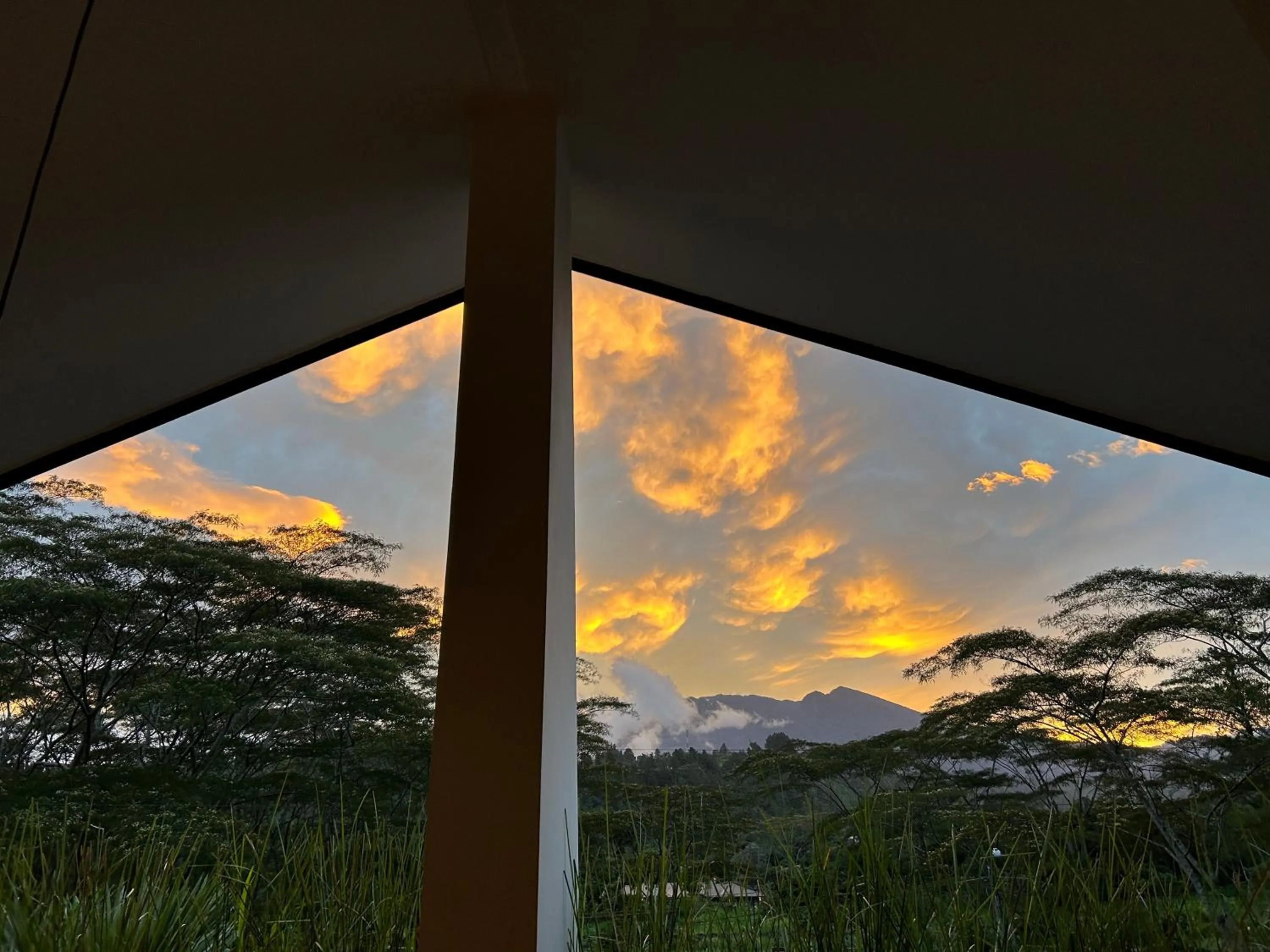 Mountain view in Hotel Ladera