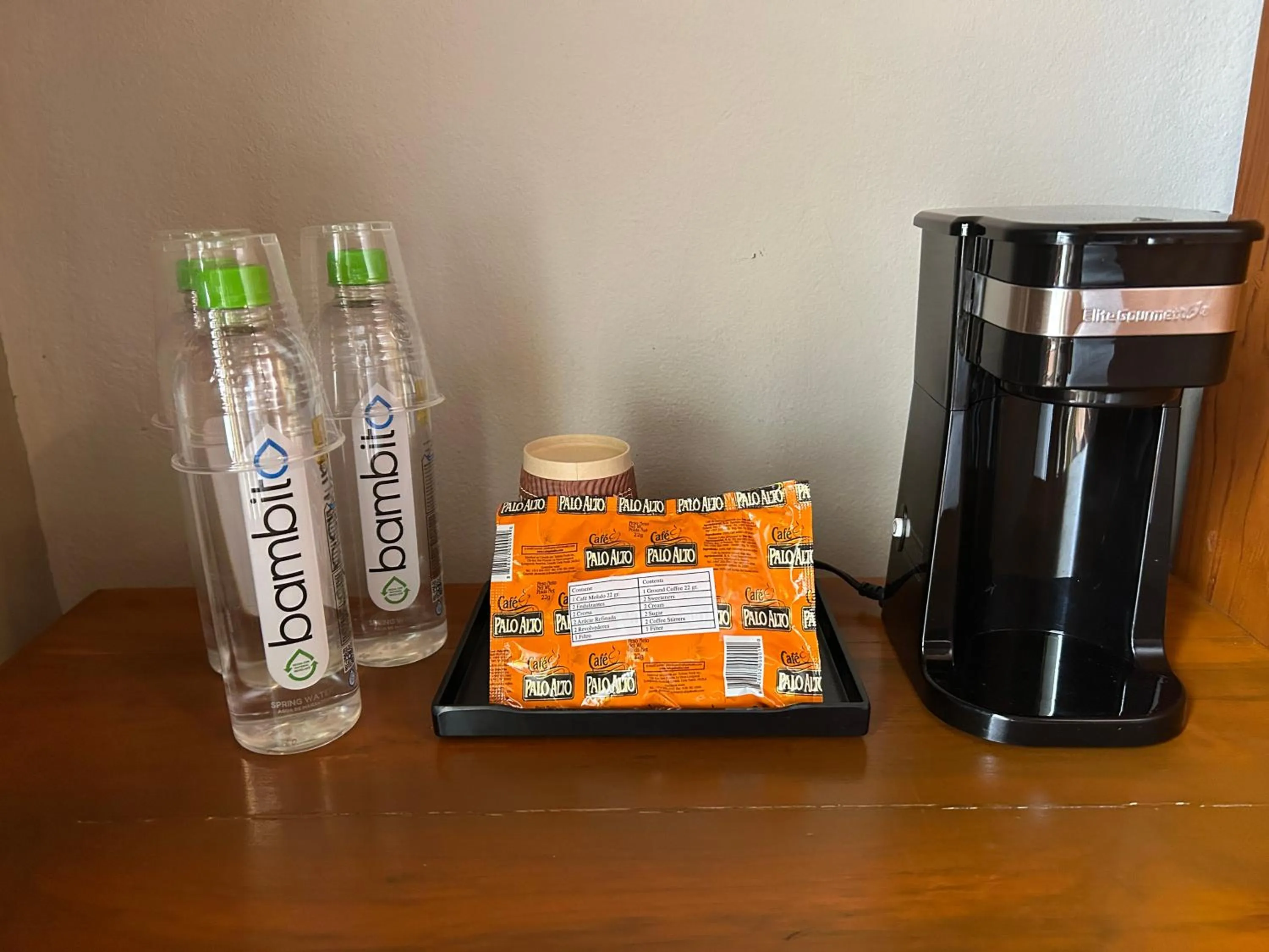 Coffee/tea facilities in Hotel Ladera