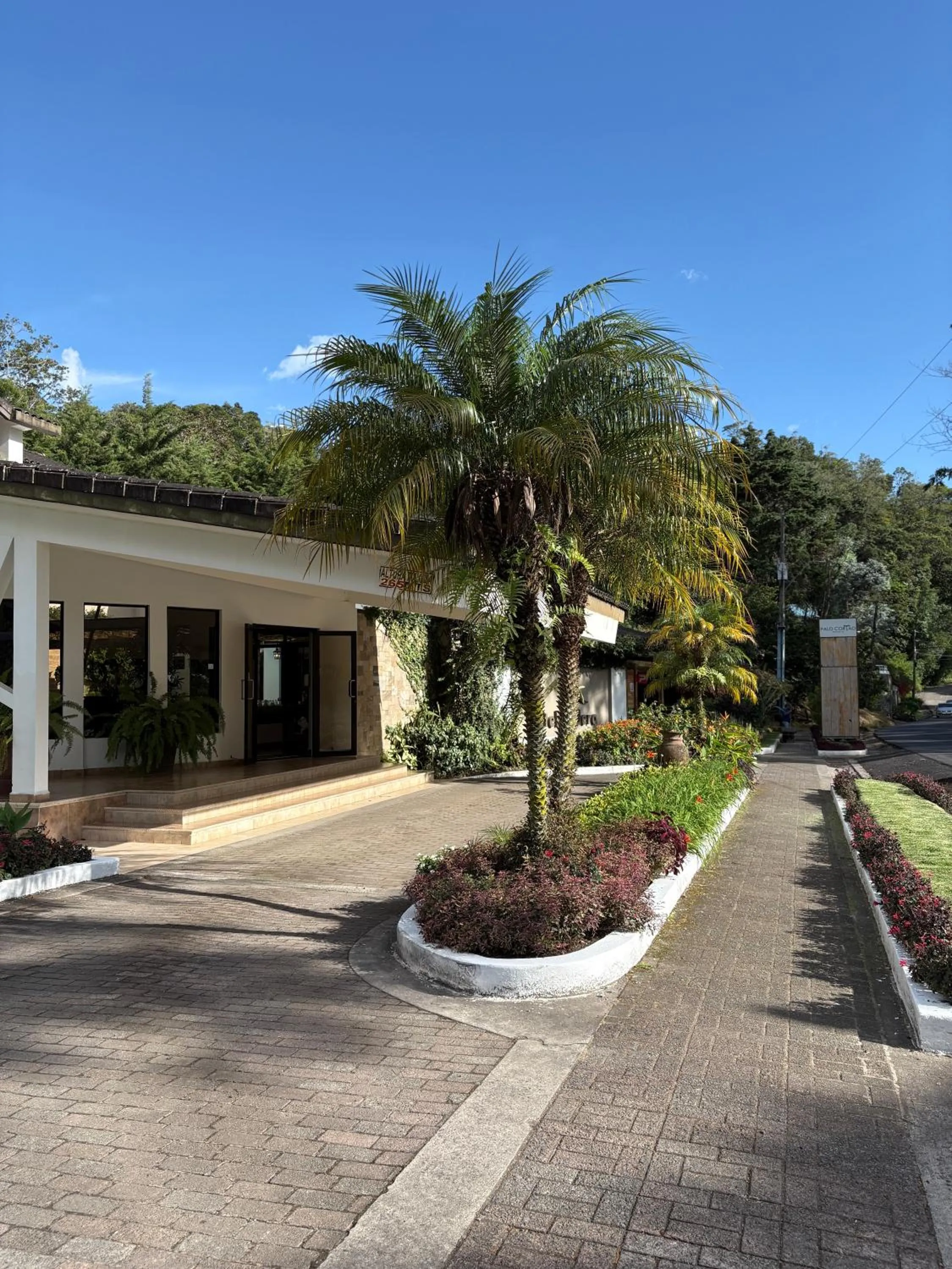 Garden in Hotel Ladera