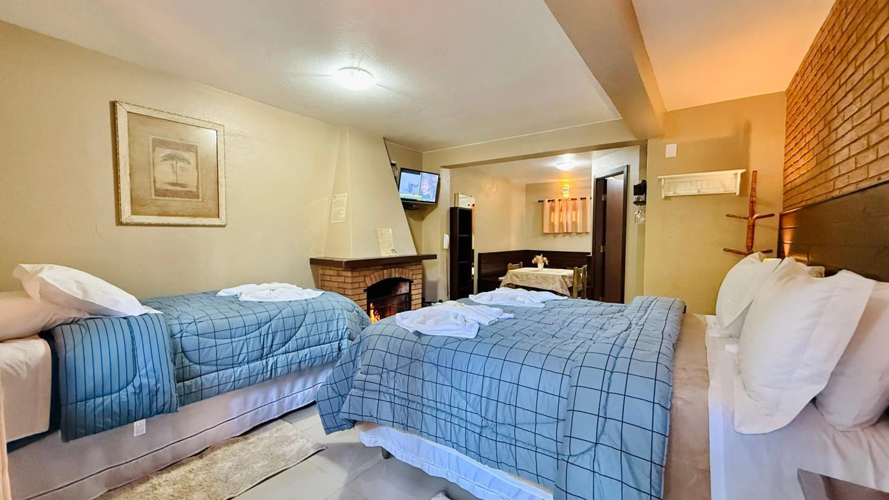 Bed in Vila Eremita Pousada