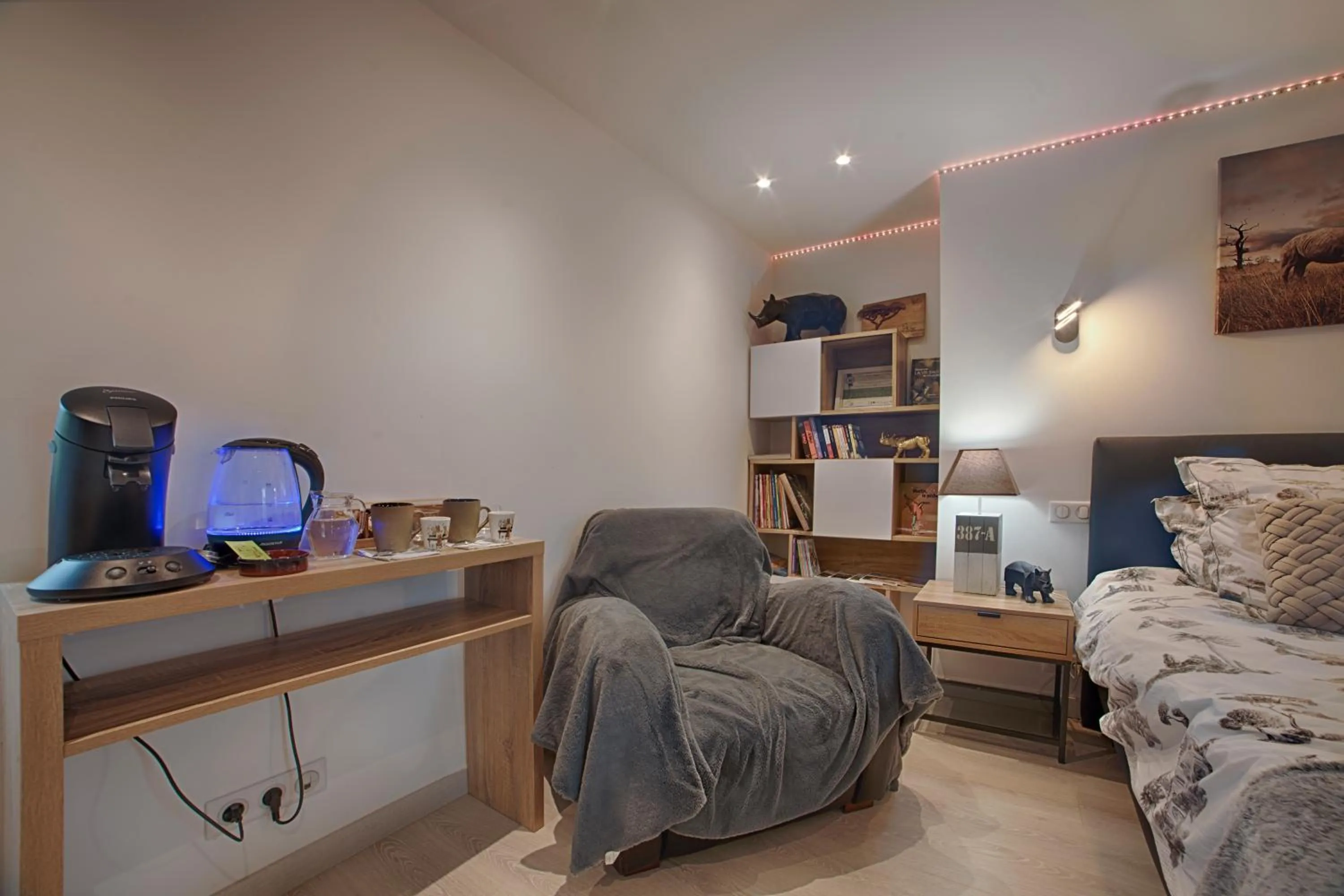 Bedroom in Ferme des Petites Oreilles 4 étoiles