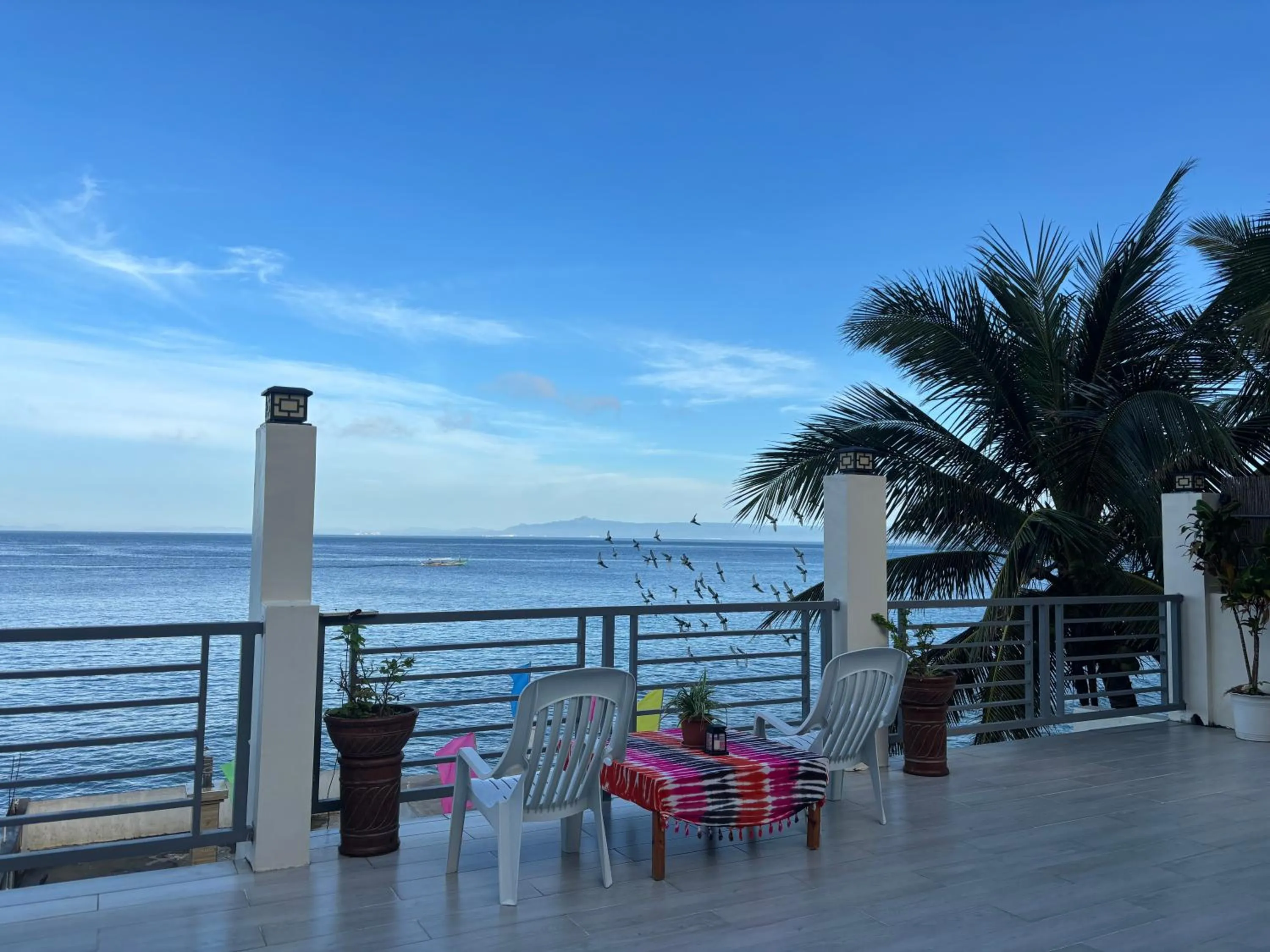 Balcony/Terrace in PamAnilao and Padoy's Dive Camp
