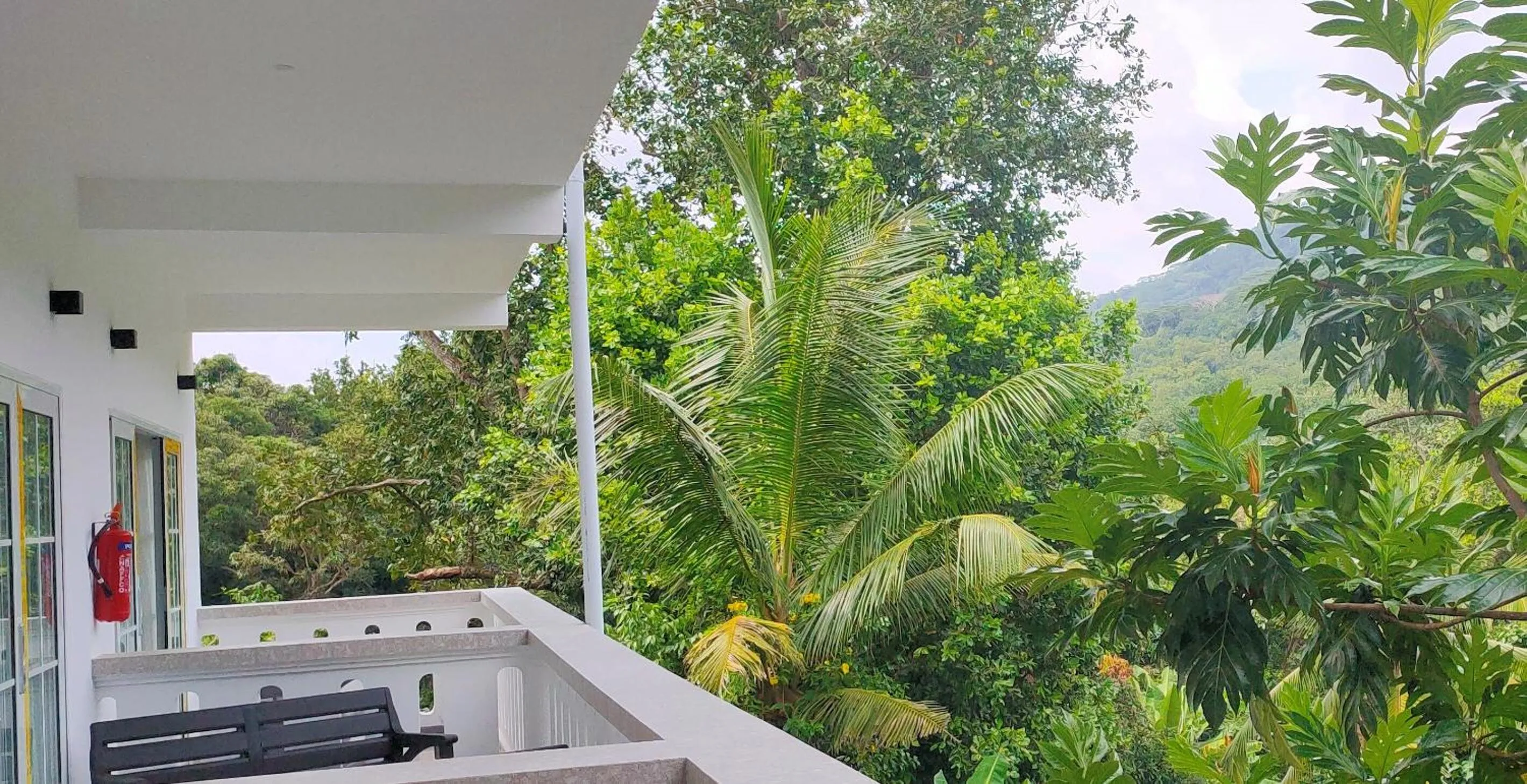 Garden view in Mountain View Hotel