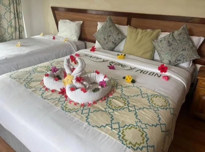 Bed in Mountain View Hotel