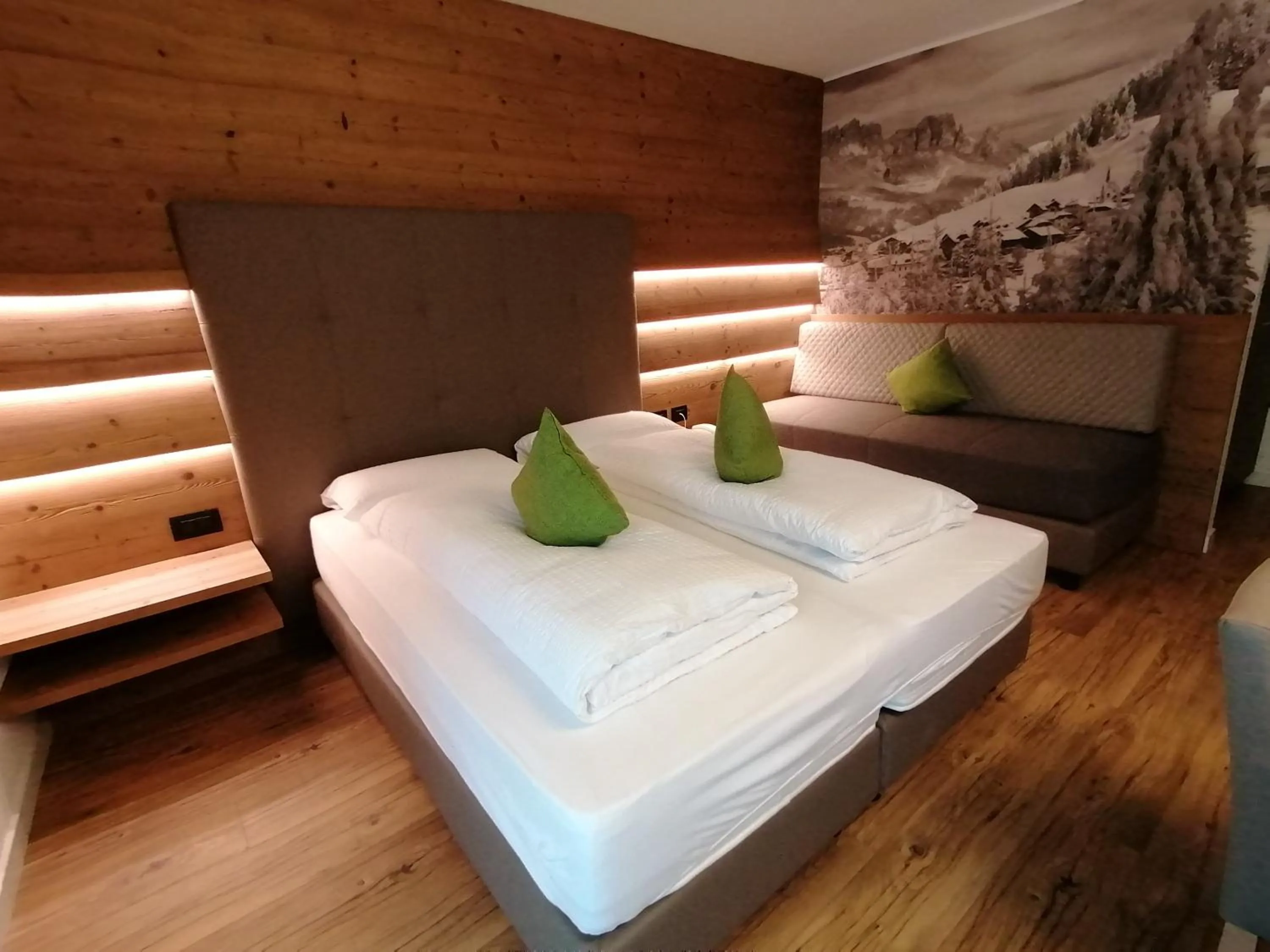 Bed in Hotel L'Ideale