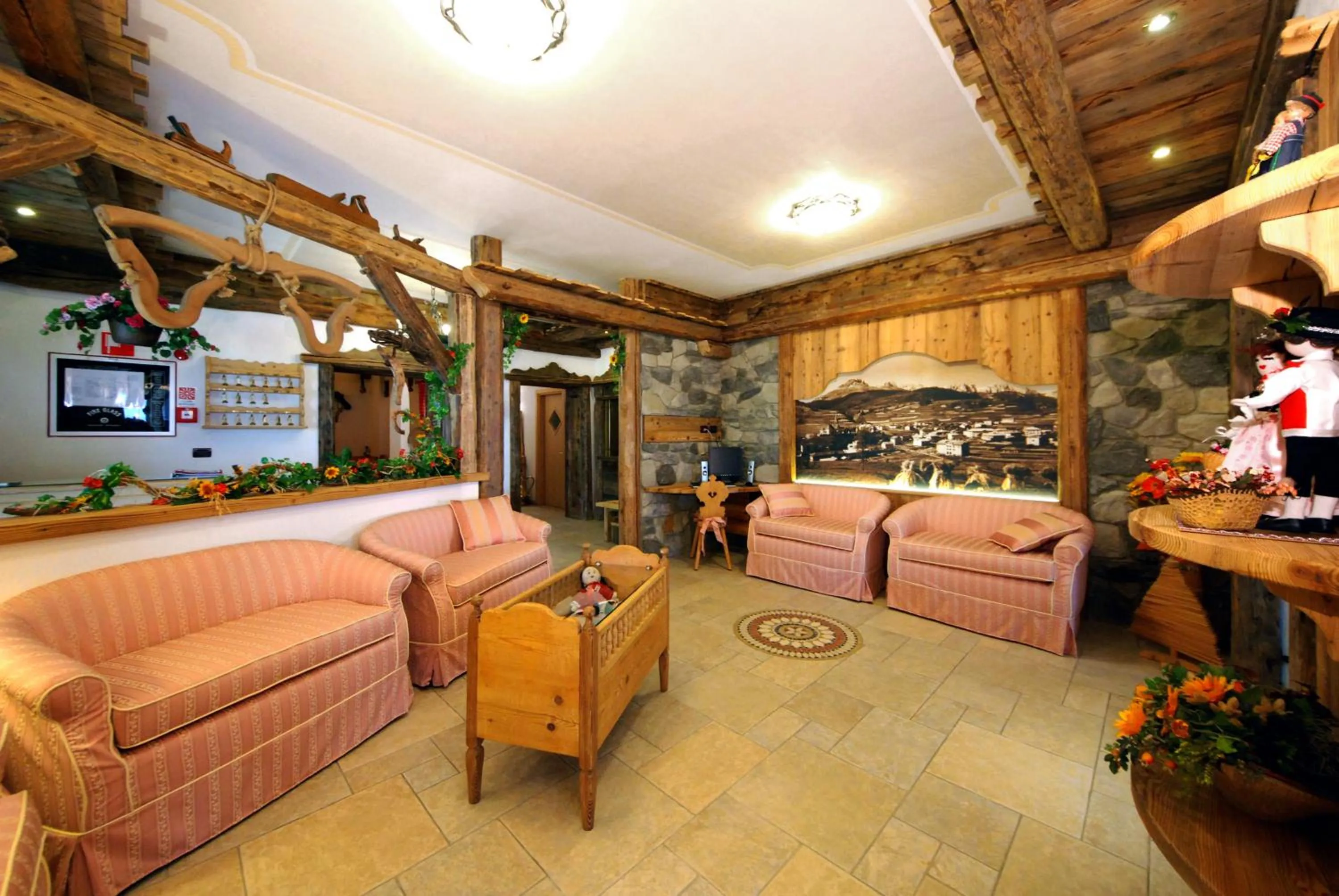 Lobby or reception in Hotel L'Ideale