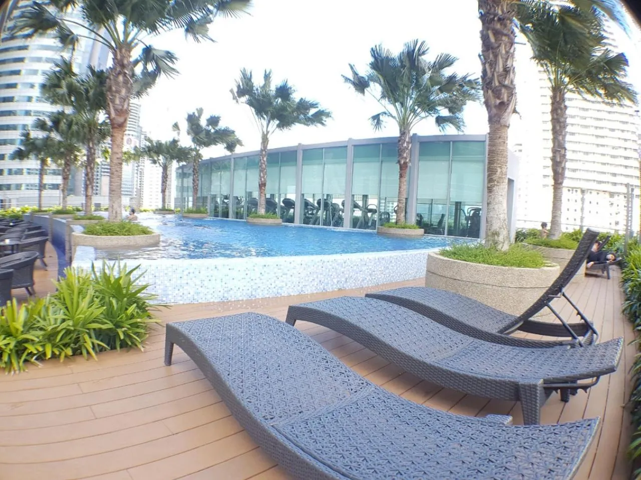 Swimming pool in Vortex Suites klcc by Rit