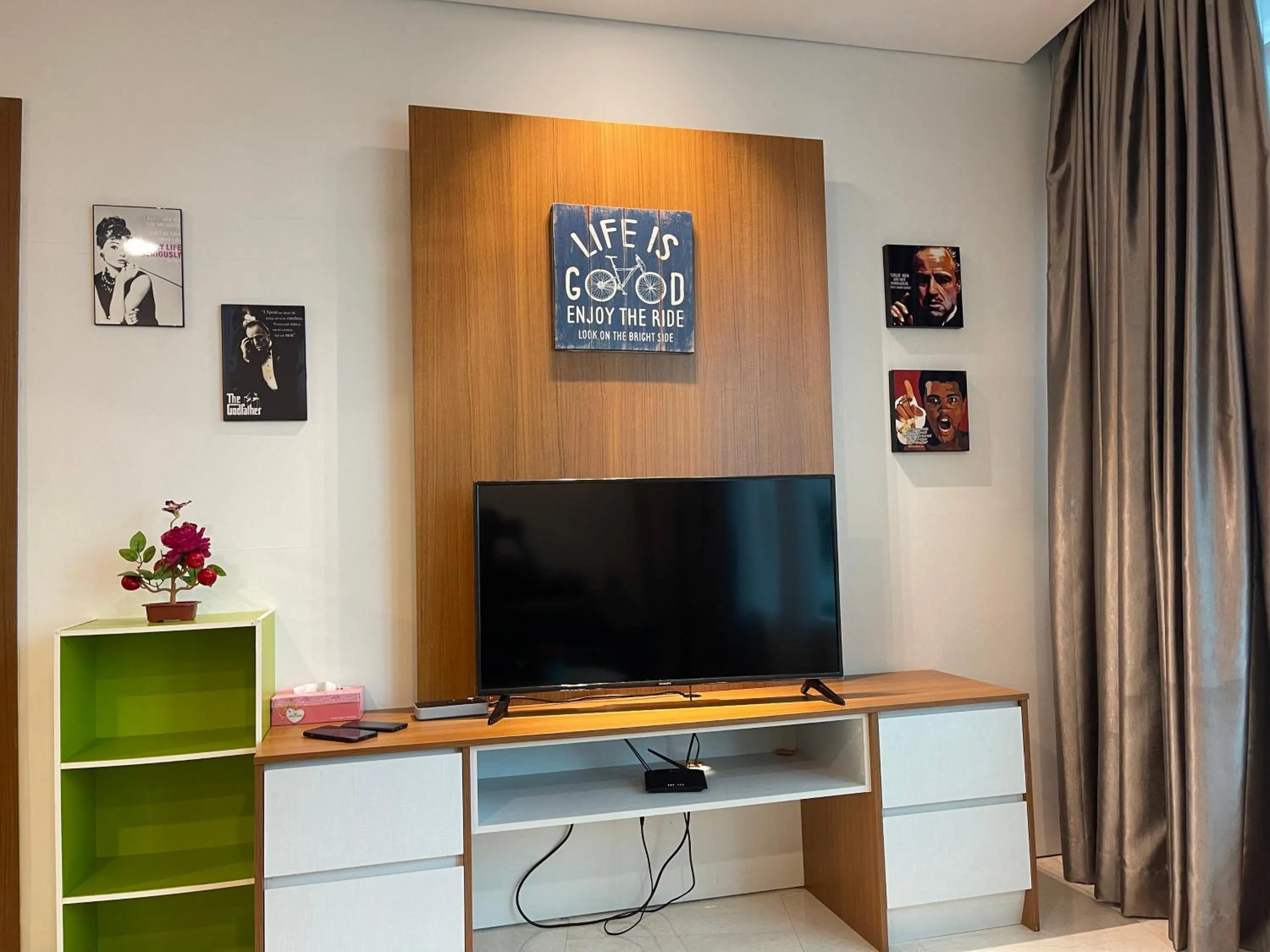 TV and multimedia in Vortex Suites klcc by Rit