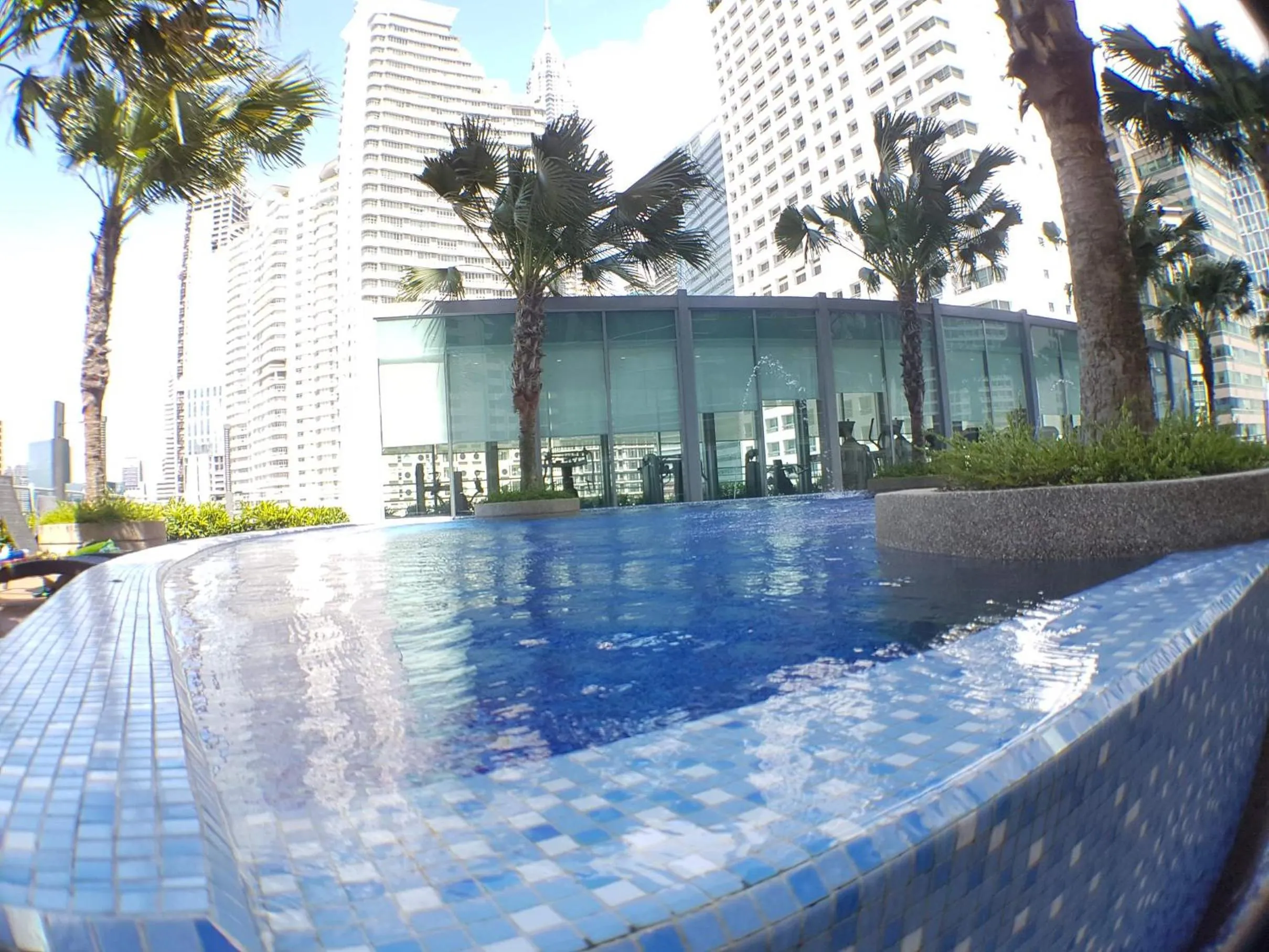 Swimming pool in Vortex Suites klcc by Rit