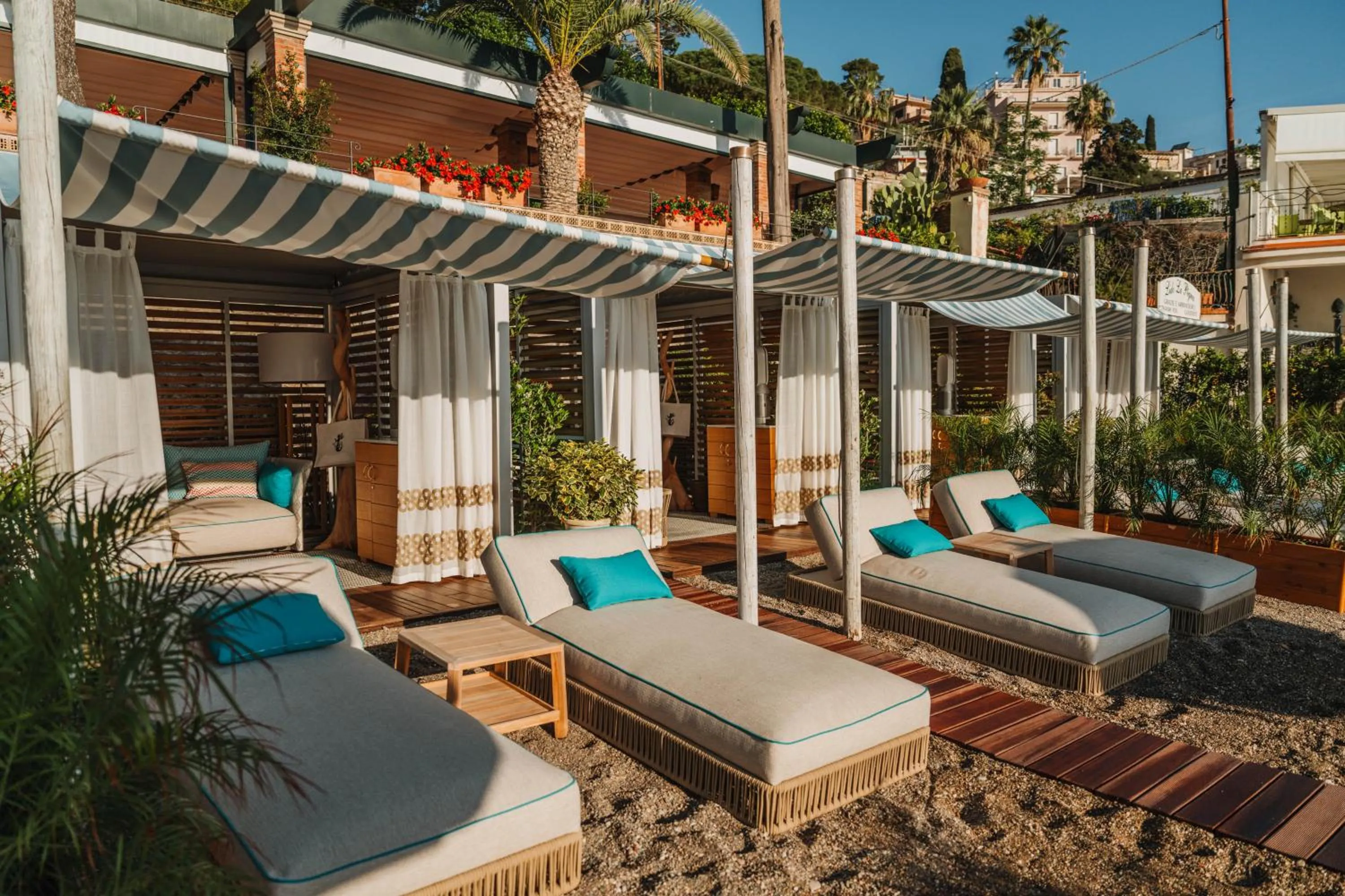 Beach in Villa Sant'Andrea, A Belmond Hotel, Taormina Mare
