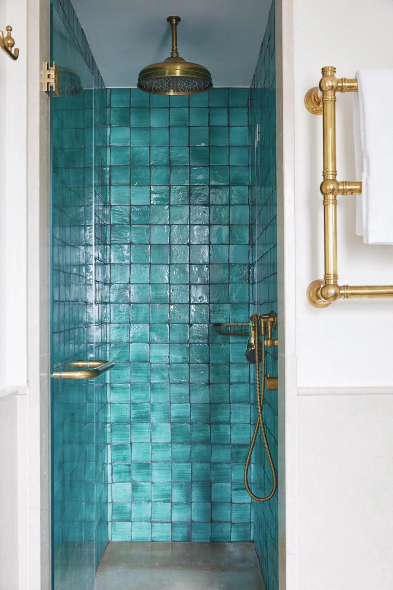 Bathroom in Villa Sant'Andrea, A Belmond Hotel, Taormina Mare