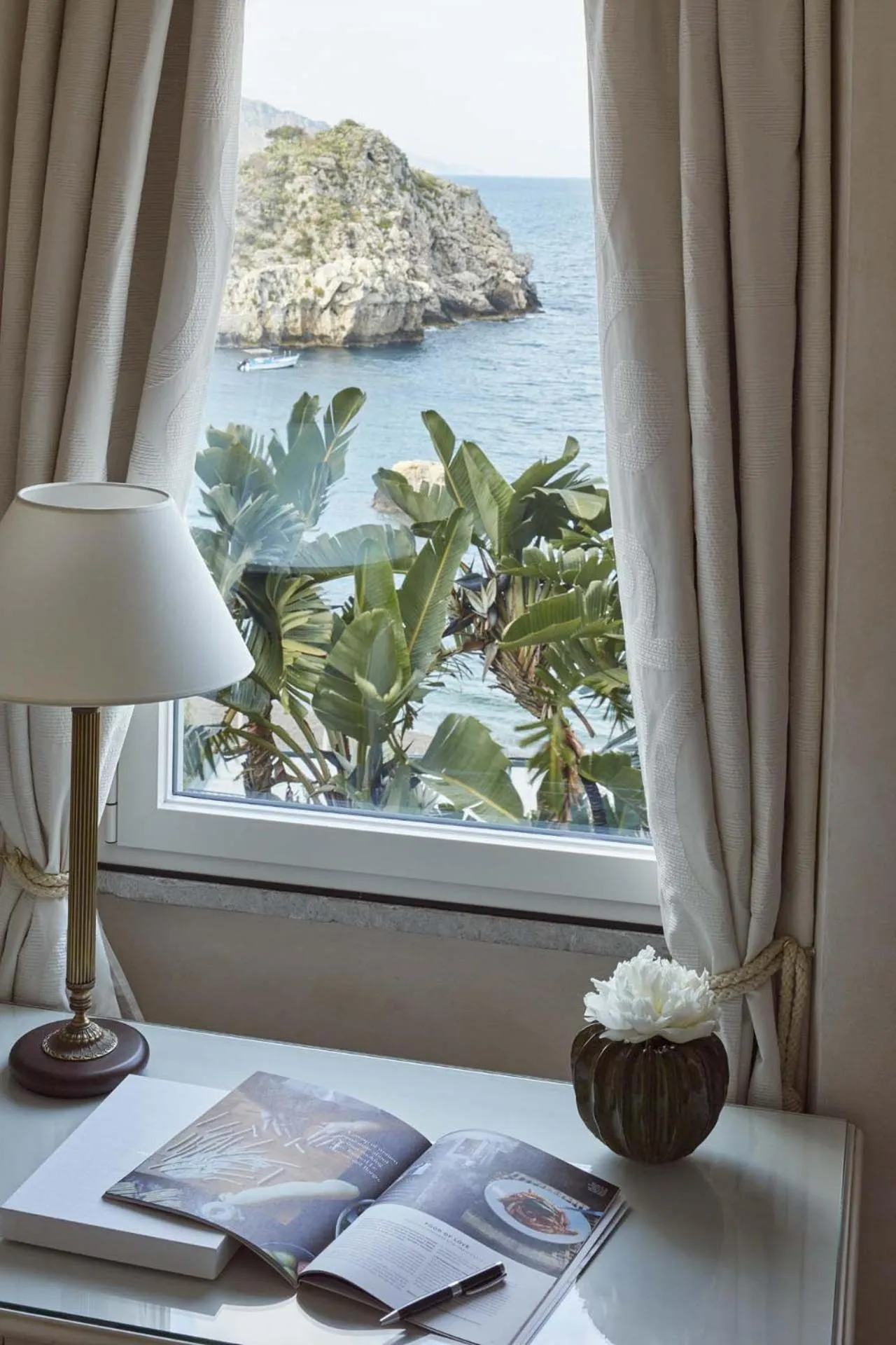Sea view in Villa Sant'Andrea, A Belmond Hotel, Taormina Mare
