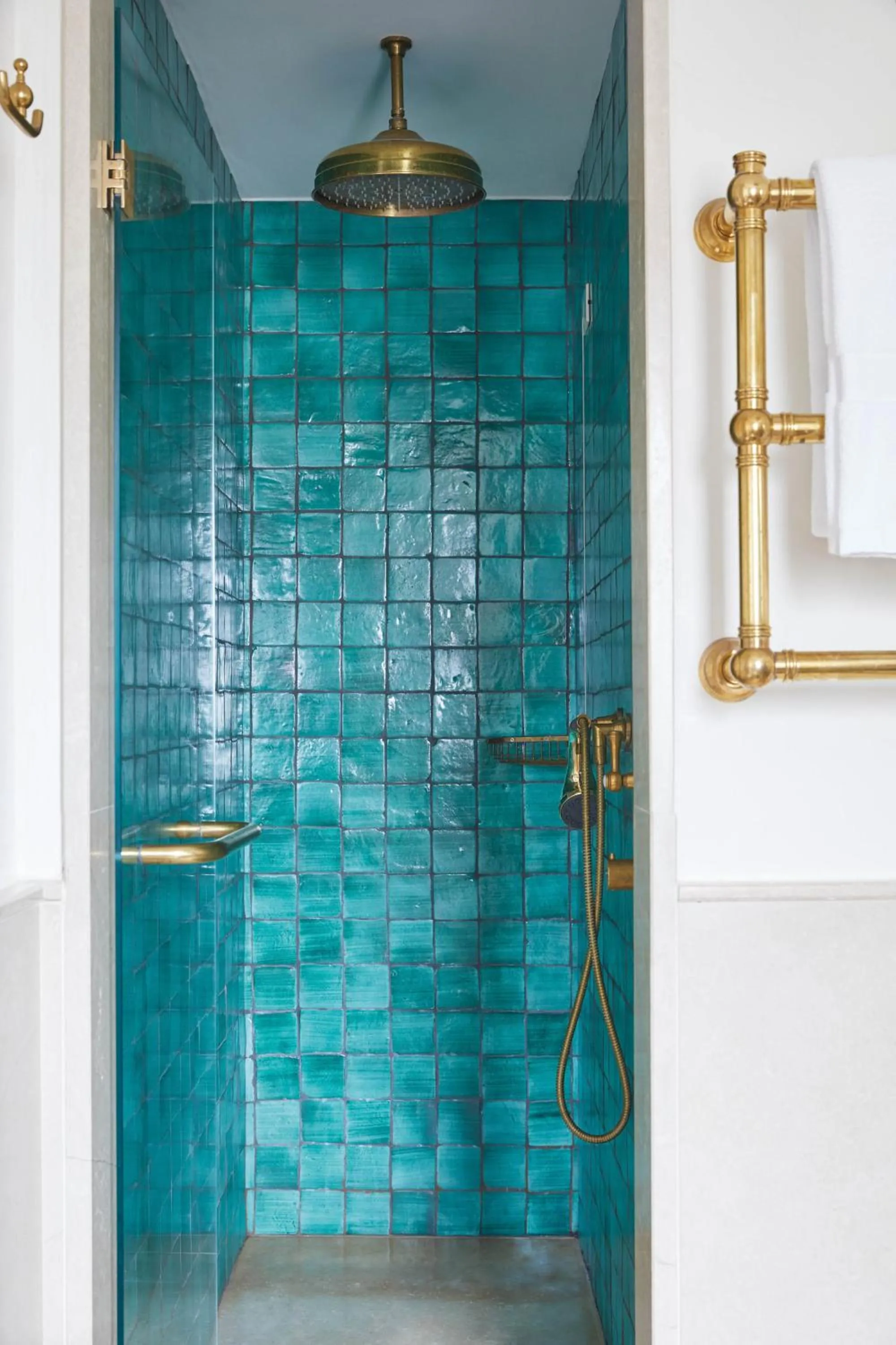 Bathroom in Villa Sant'Andrea, A Belmond Hotel, Taormina Mare
