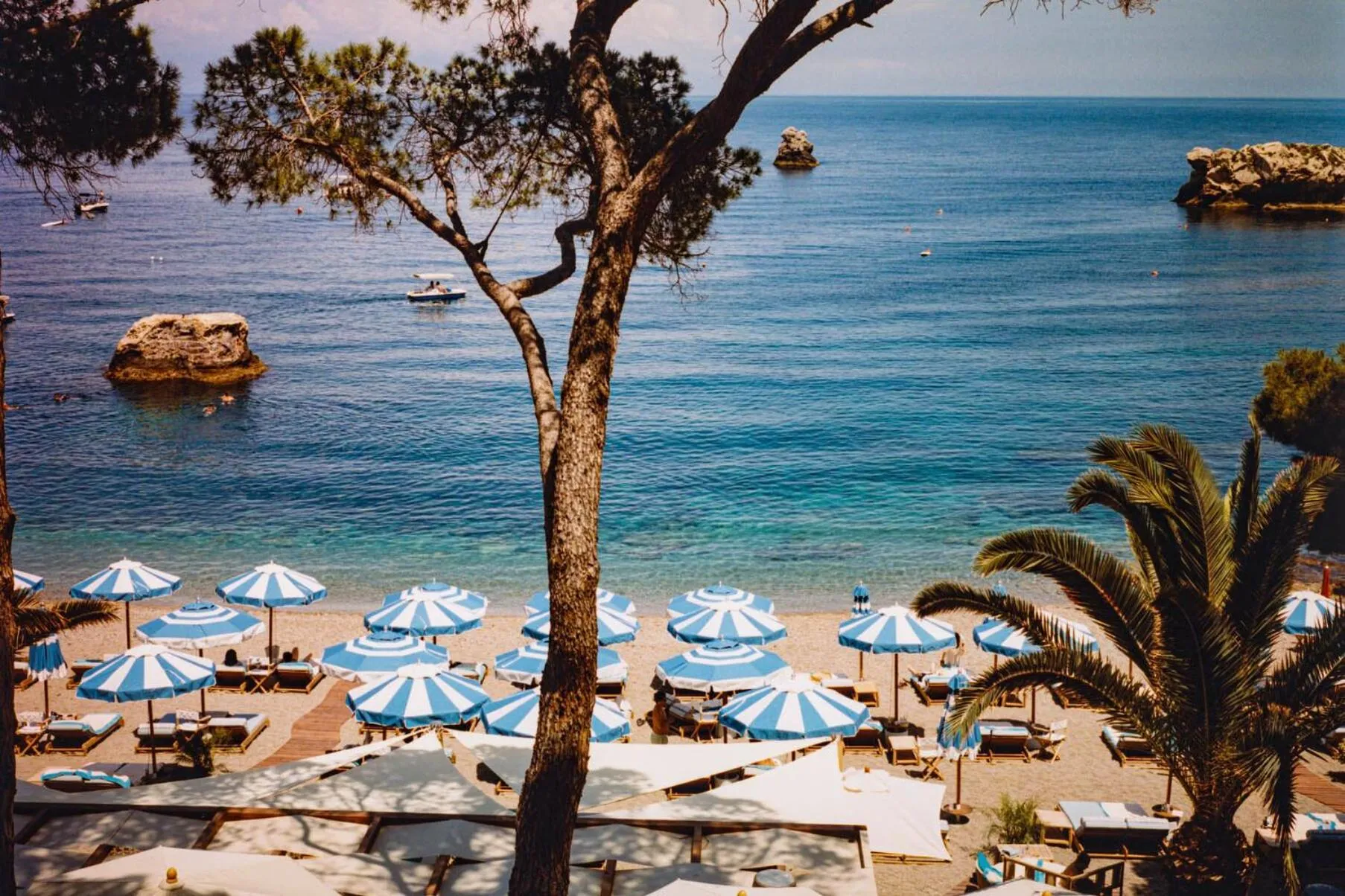 Beach in Villa Sant'Andrea, A Belmond Hotel, Taormina Mare