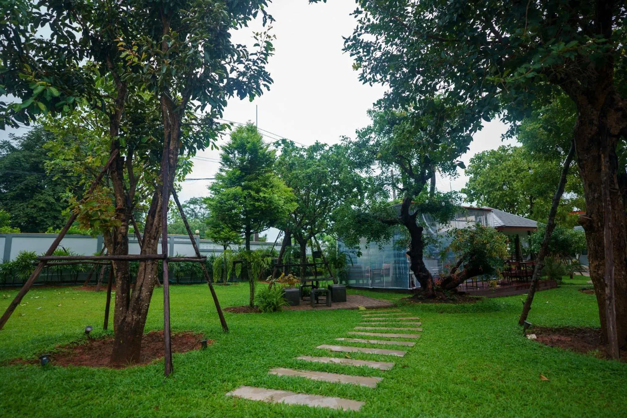 Garden in Baan Nern Khao Resort Pattaya