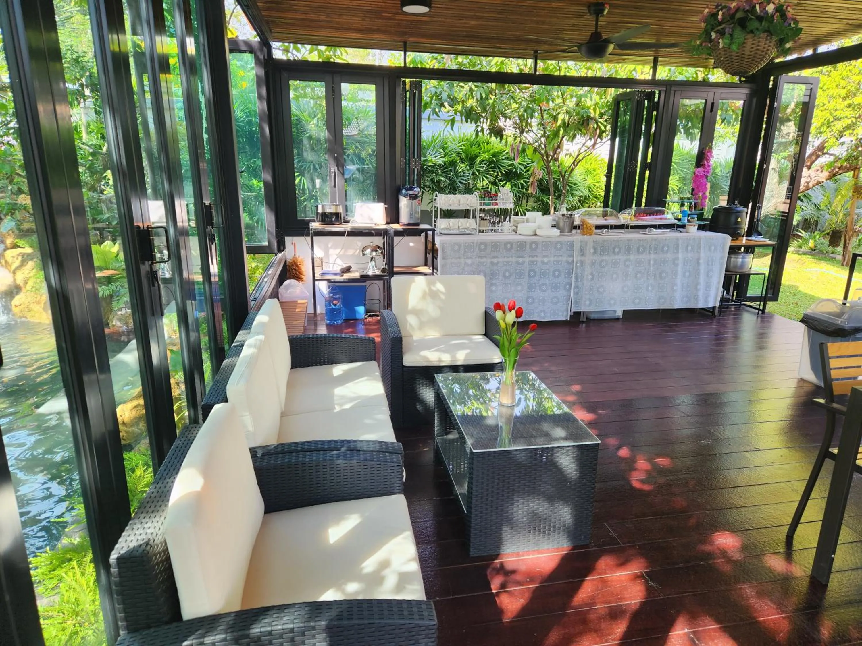 Breakfast in Baan Nern Khao Resort Pattaya