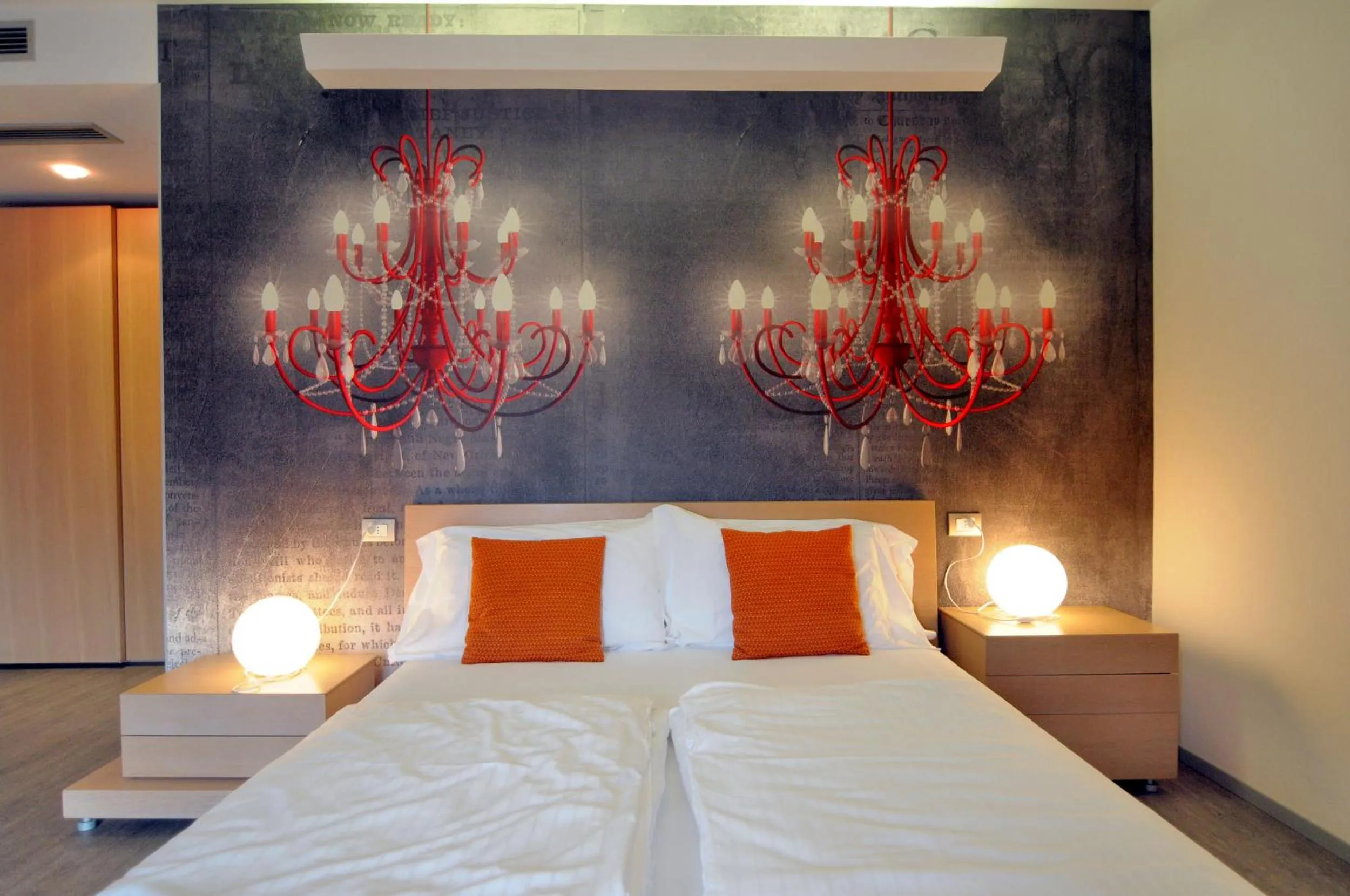 Bed in Eco Hotel Cleofe