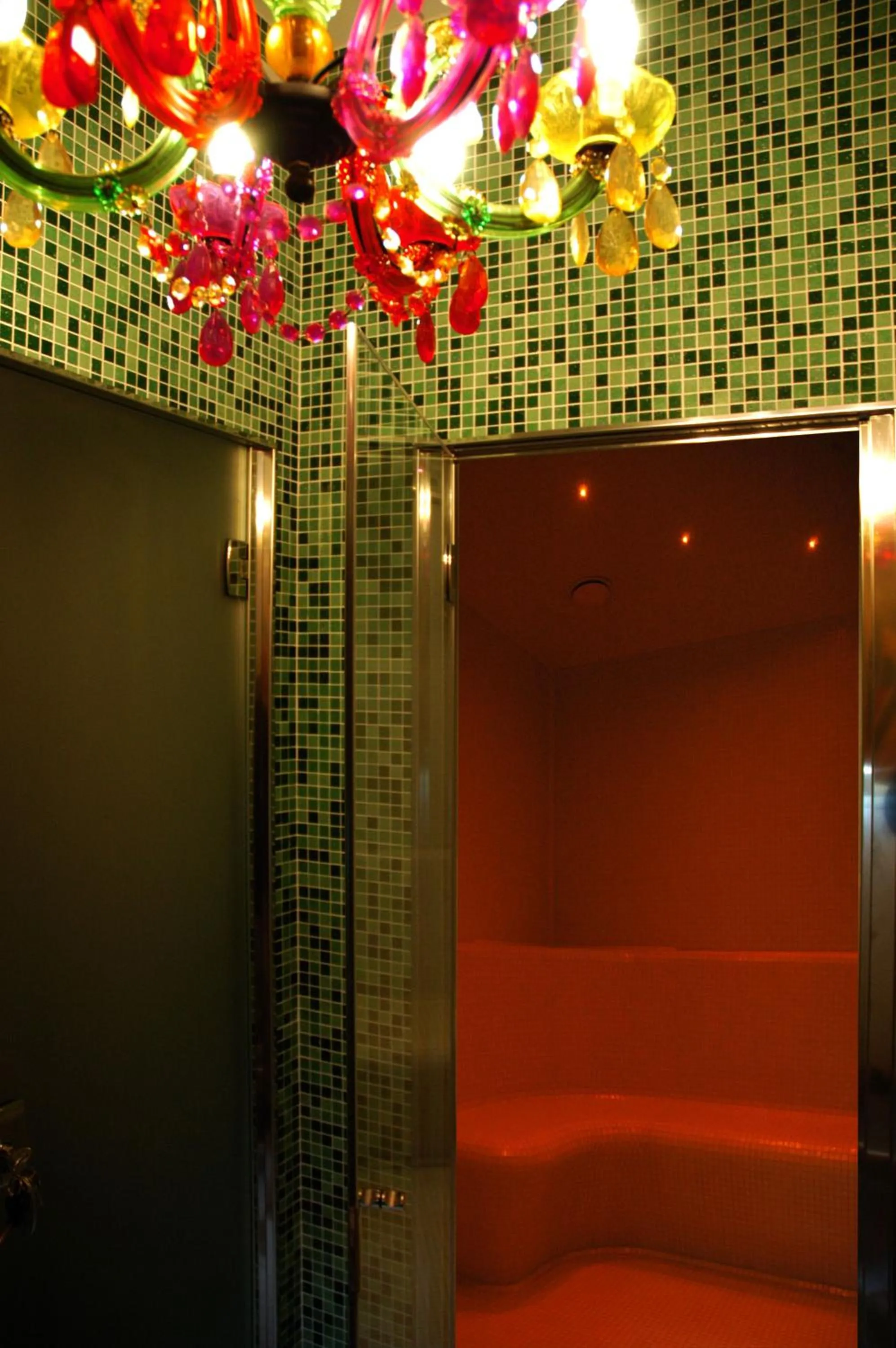 Steam room in Eco Hotel Cleofe