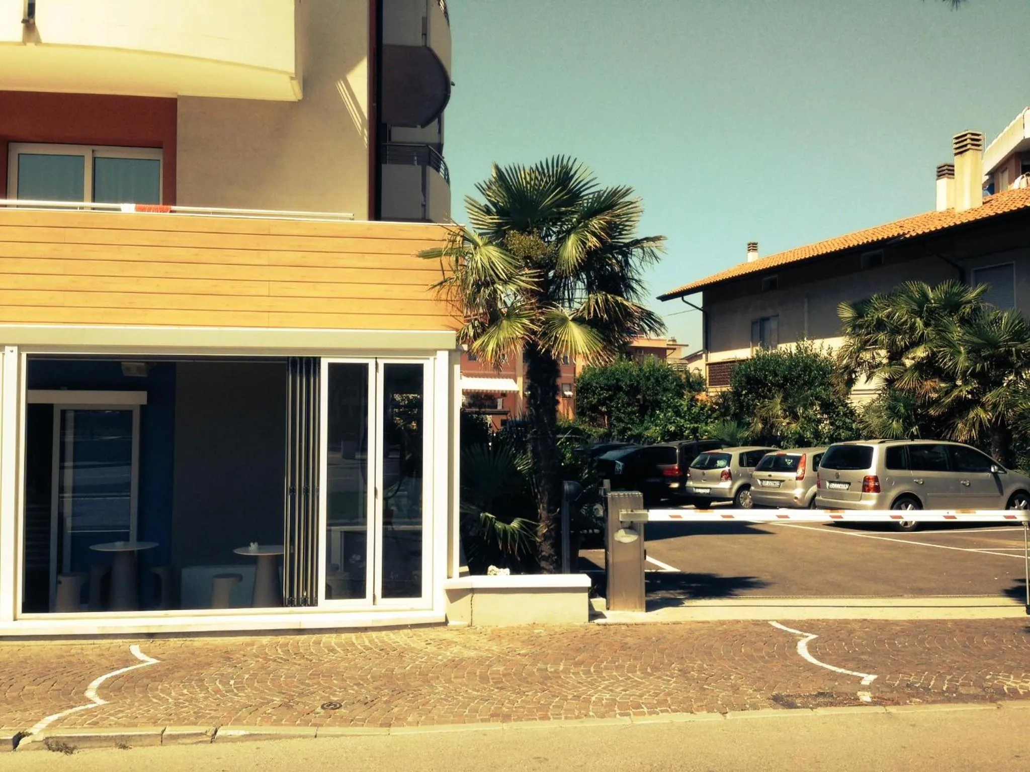 Facade/entrance in Eco Hotel Cleofe